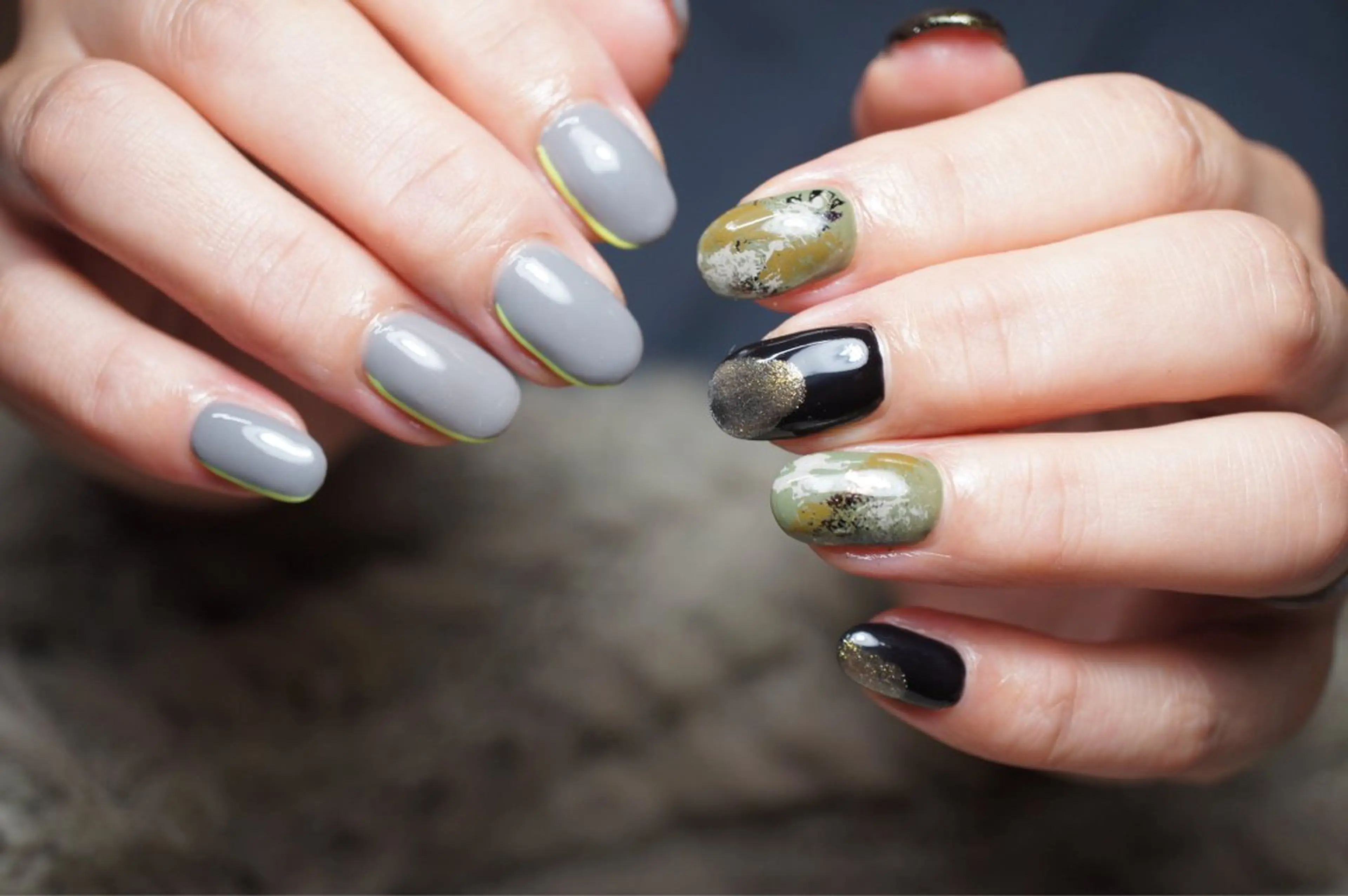 ネイル 持ち込み シルバー プライベートサロン jewel nailのネイルデザイン