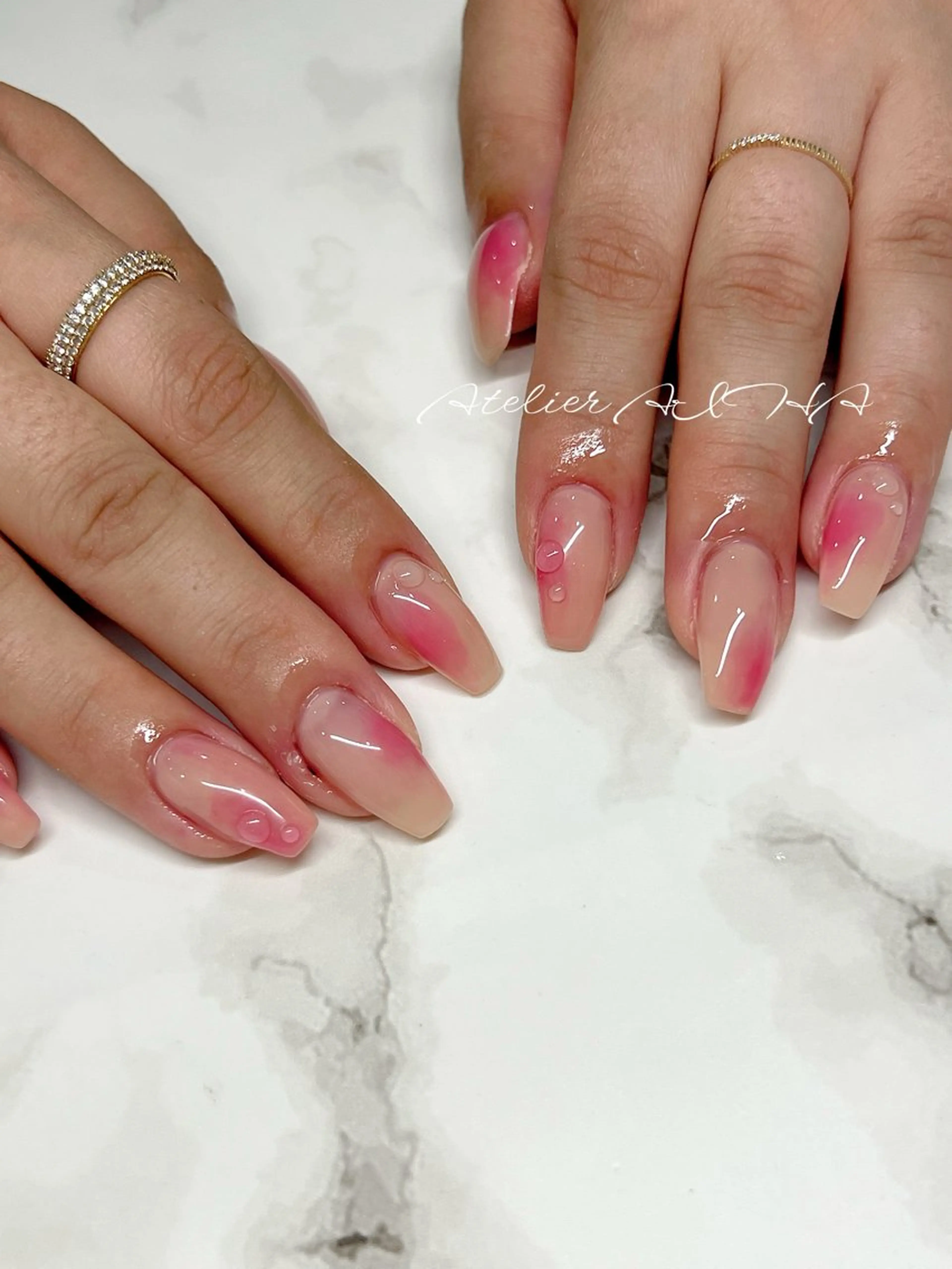 セミロング アトリエAIHA所属・アトリエAIHA★ フィルイン推奨サロンのネイルデザイン