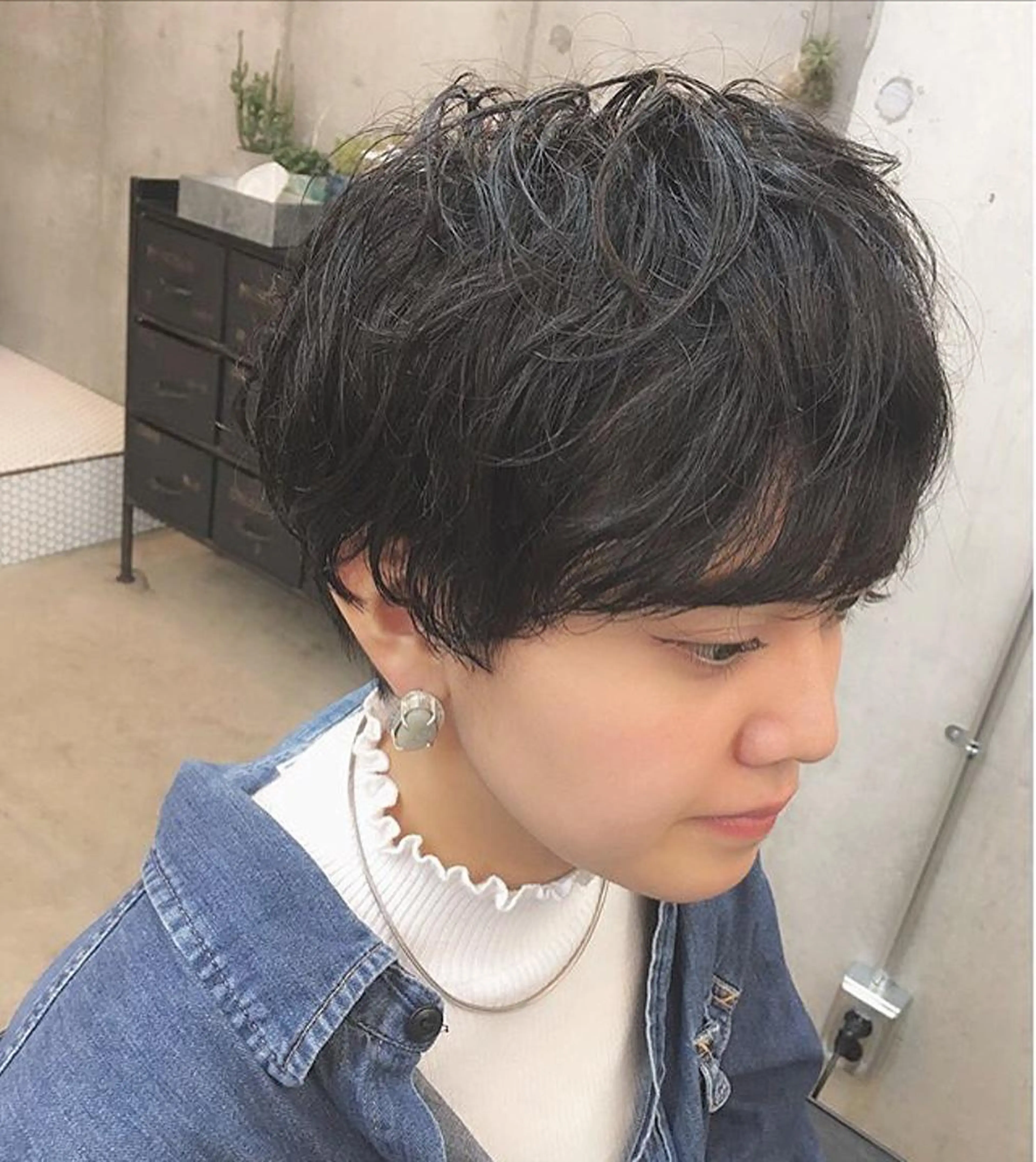 カット＋パーマ＋スタンダードトリートメントの写真