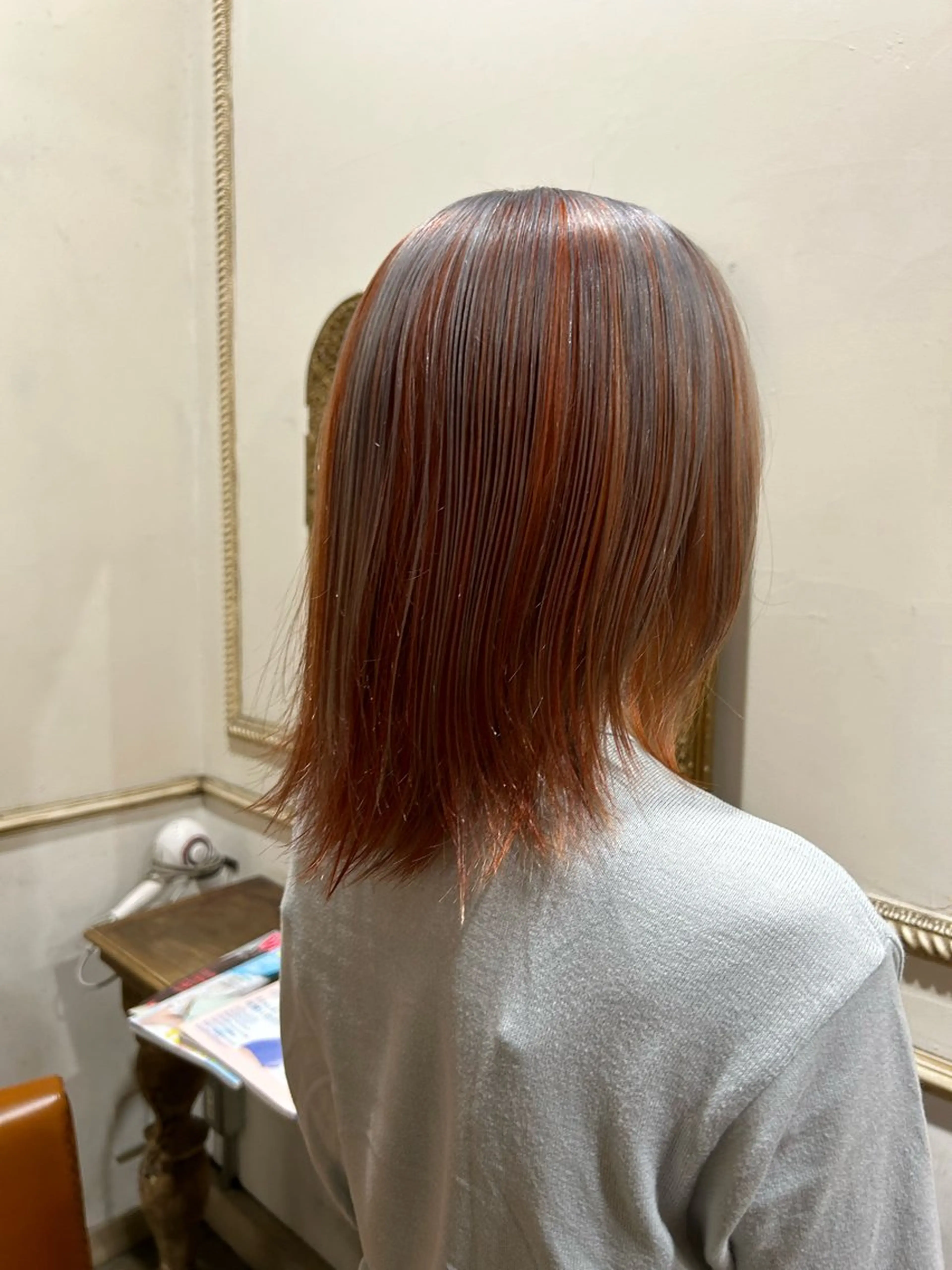 ミディアム 樋富 優香のヘアスタイル