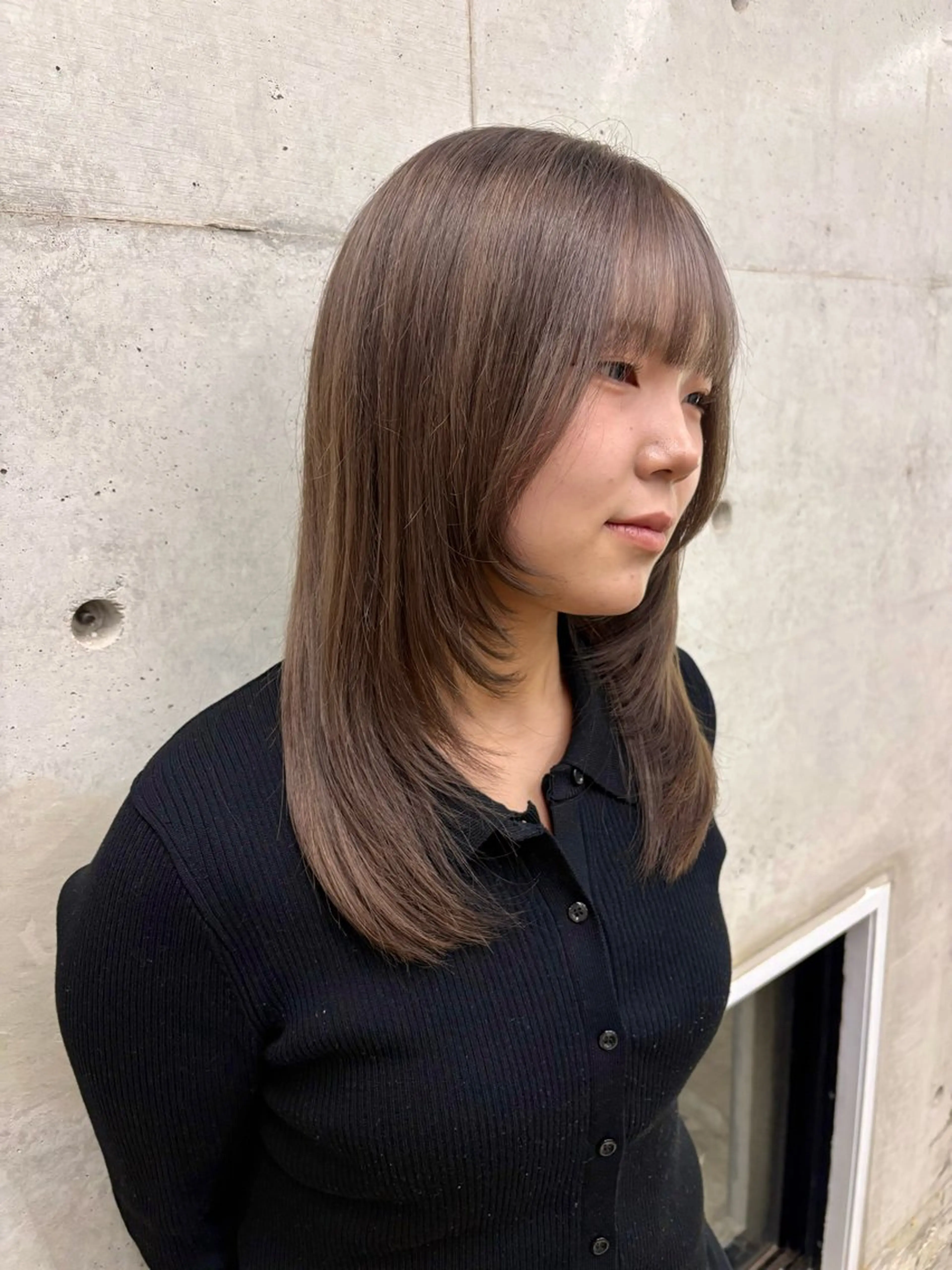 【2.3回目限定・50％OFF】透明感ブリーチなしダブルカラー＋生トリートメント🫧の写真