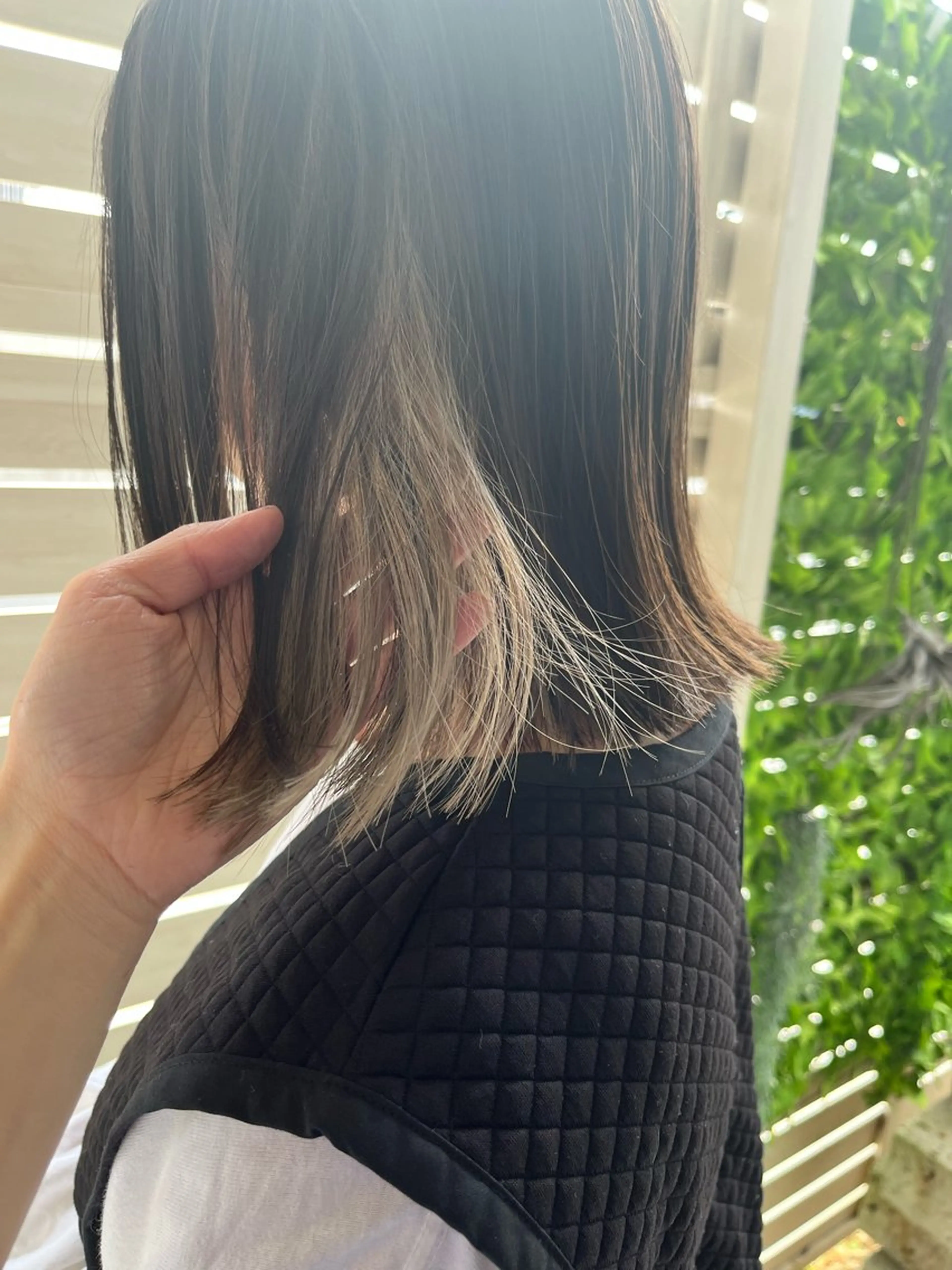 ミディアム 松本 茜のヘアスタイル