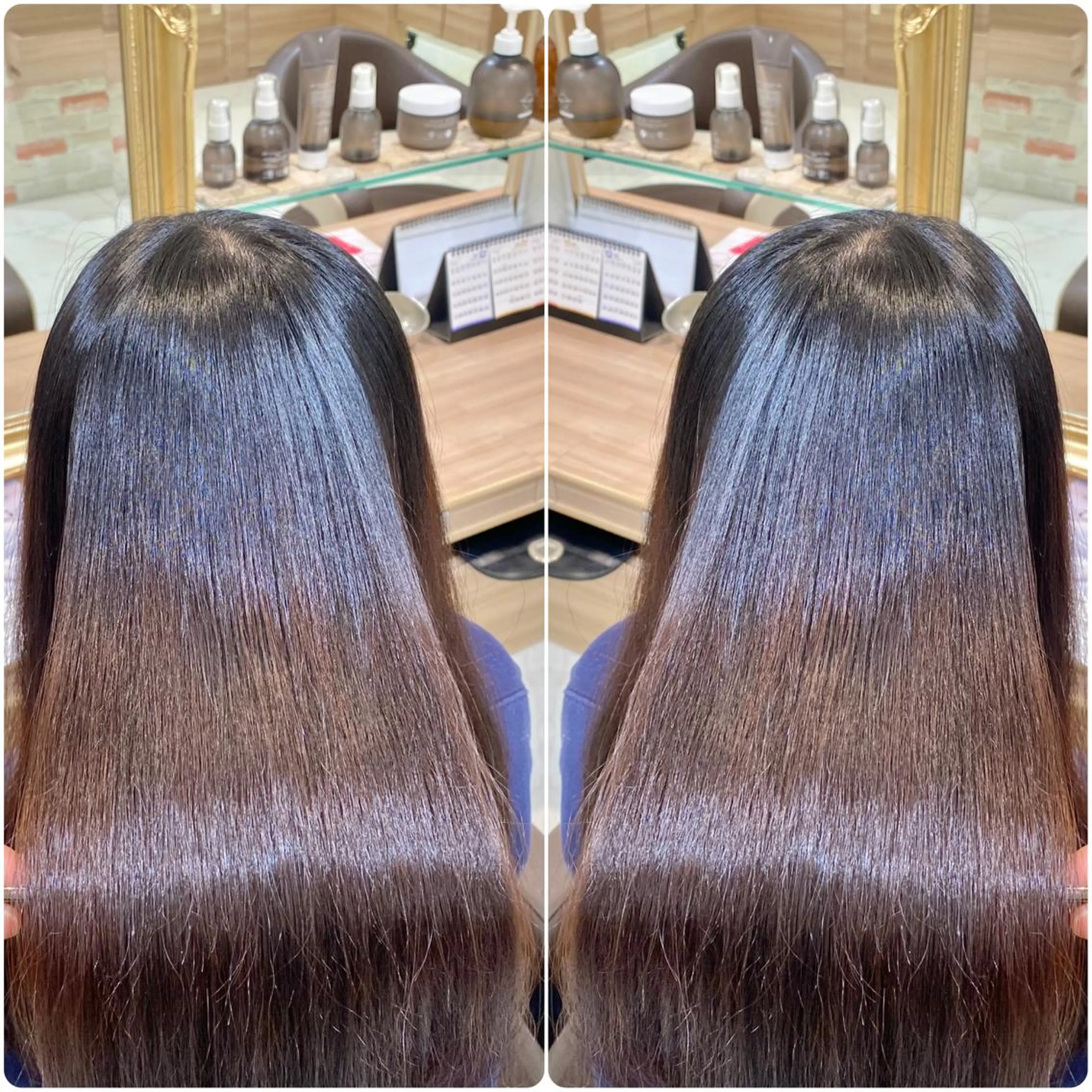 ロング 縮毛矯正 トリートメント ✨美髪／縮毛矯正 講師 ／塚田健✨のヘアスタイル