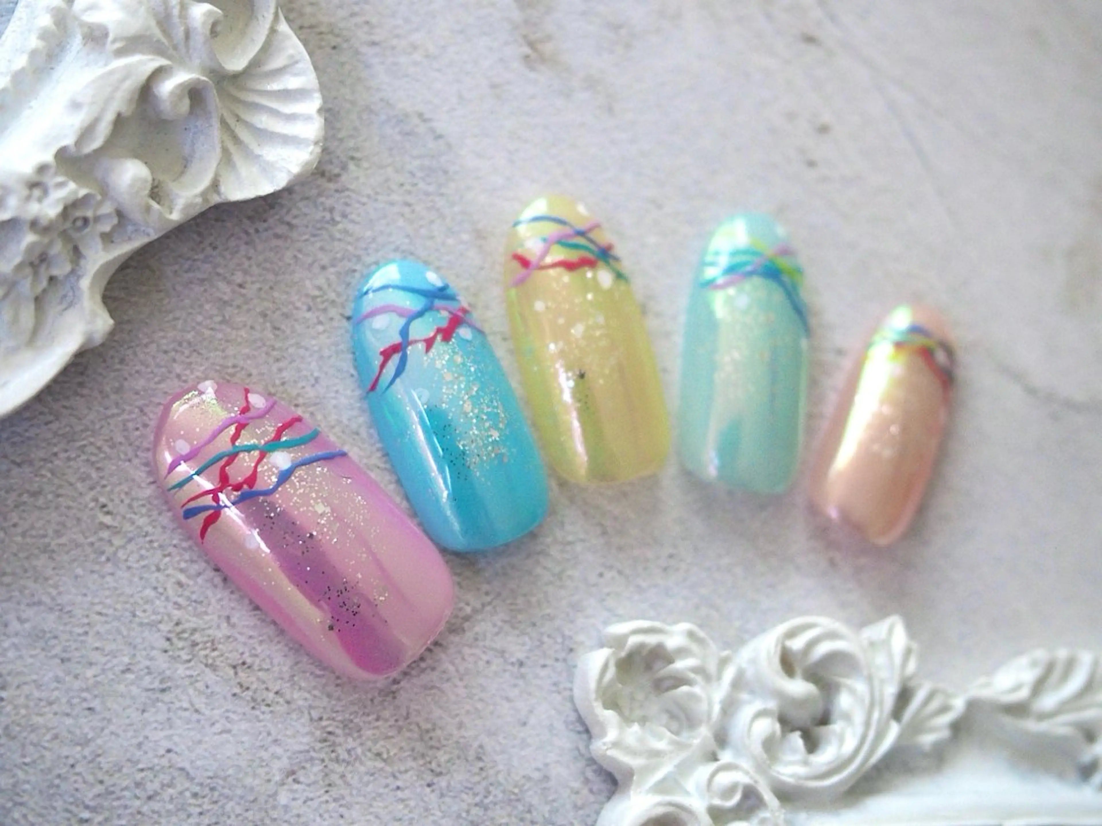 ネイル nail salon treat あいのネイルデザイン