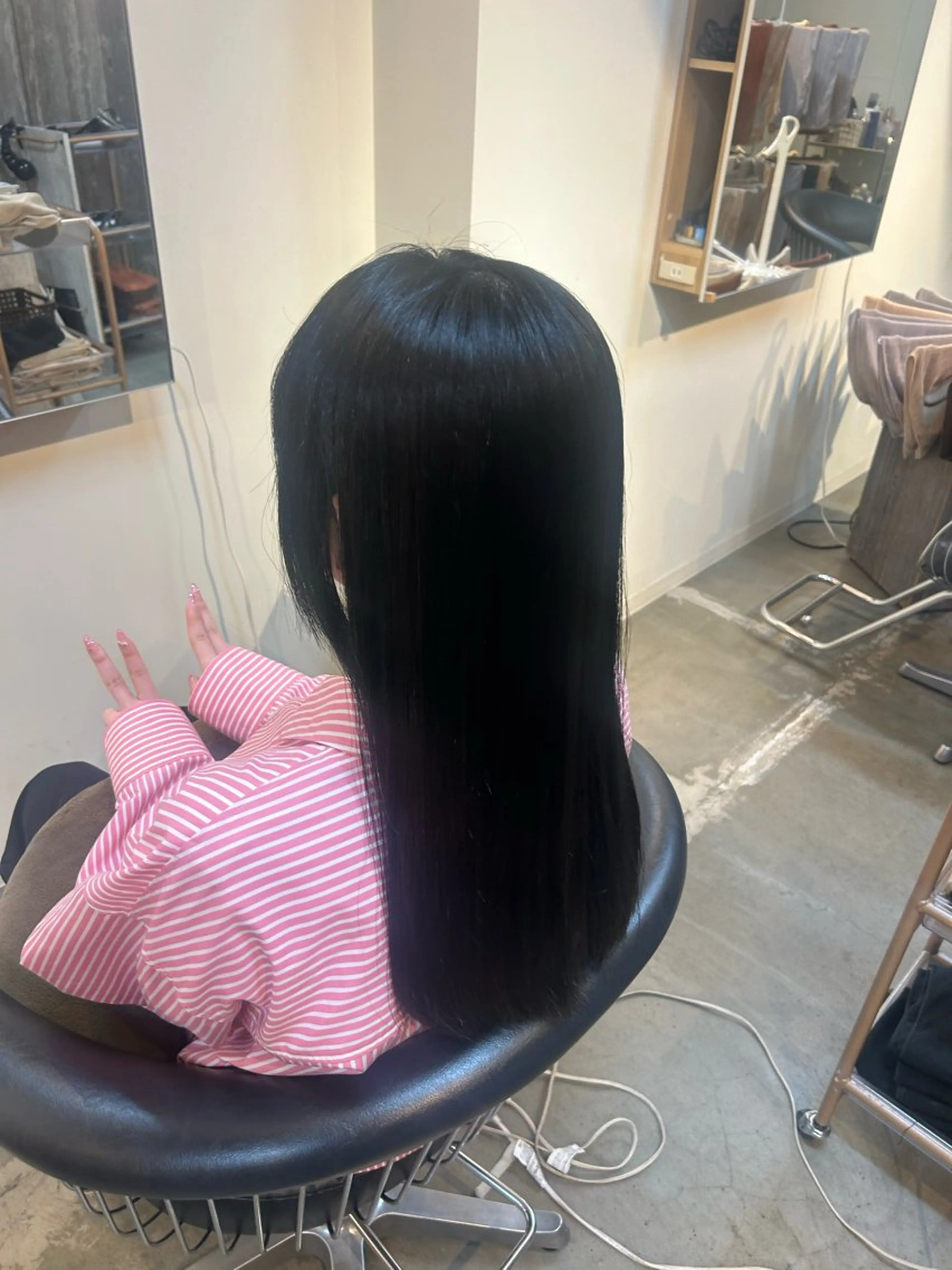 ロング 縮毛矯正 Dulce oro _RIOのヘアスタイル