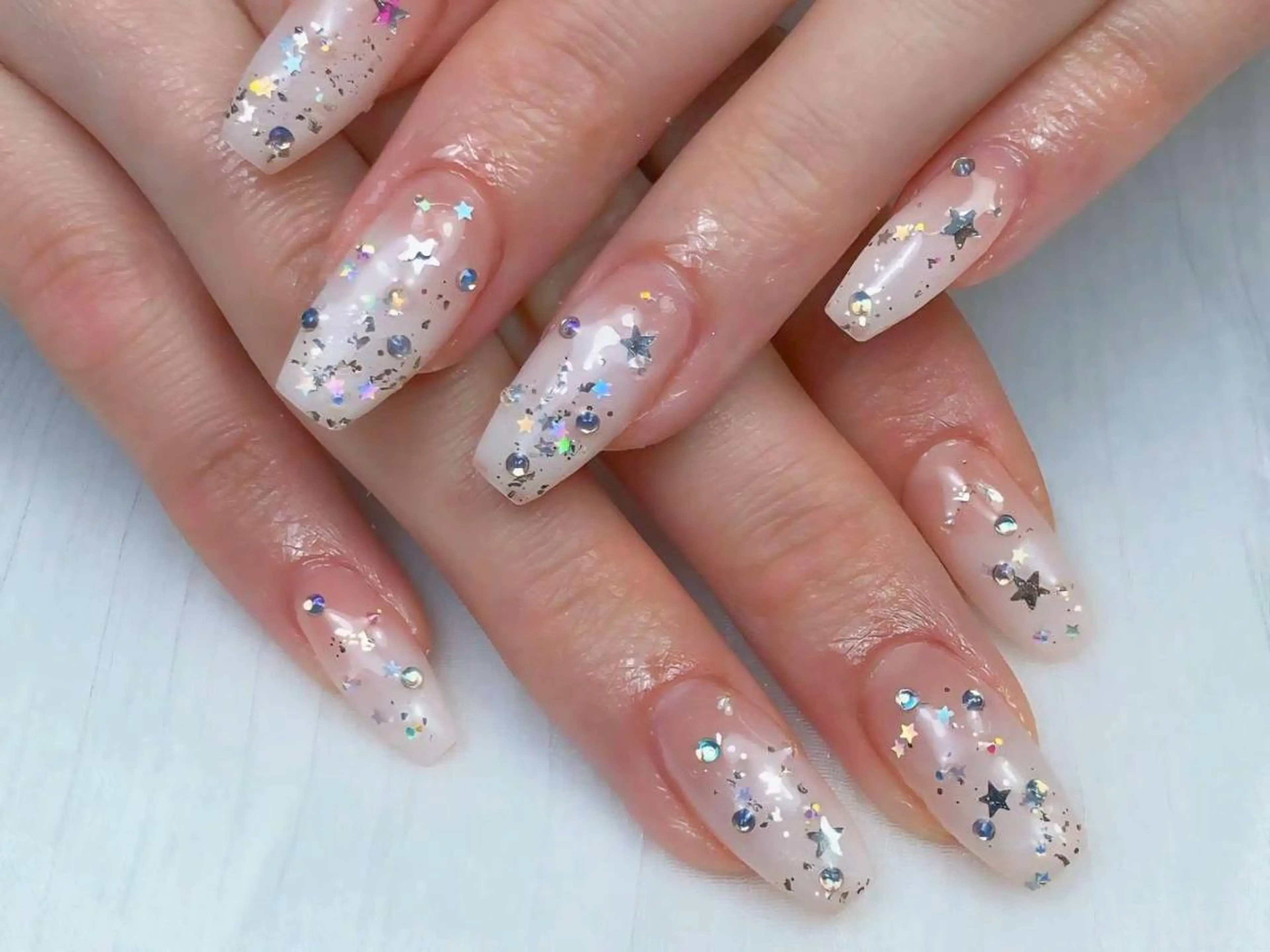 ネイル ジェルネイル マグネットネイル 持ち込み オフィスネイル パラジェル ハンドネイル Mihana Nail Salonのネイルデザイン