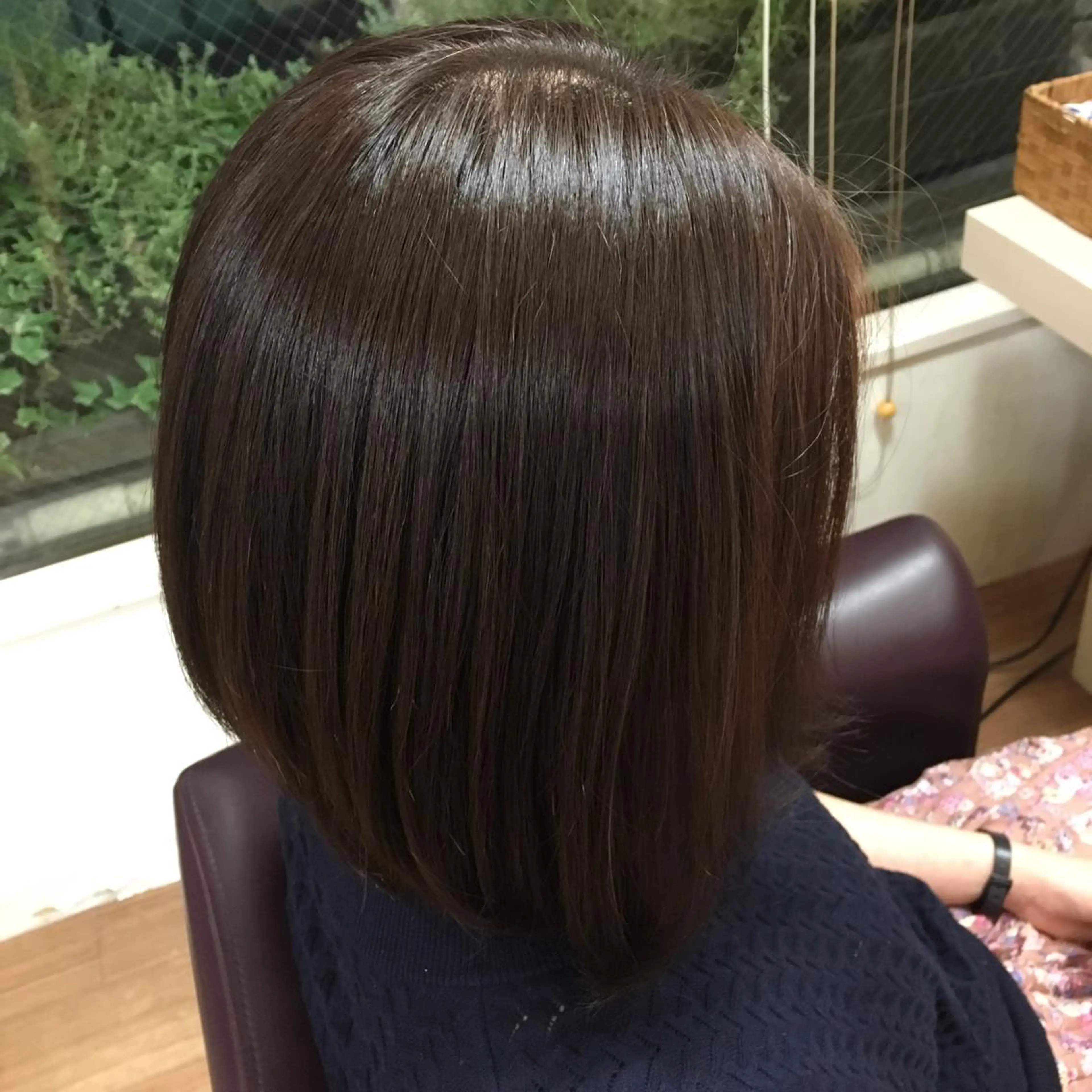 ミディアム 佐川 絢のヘアスタイル