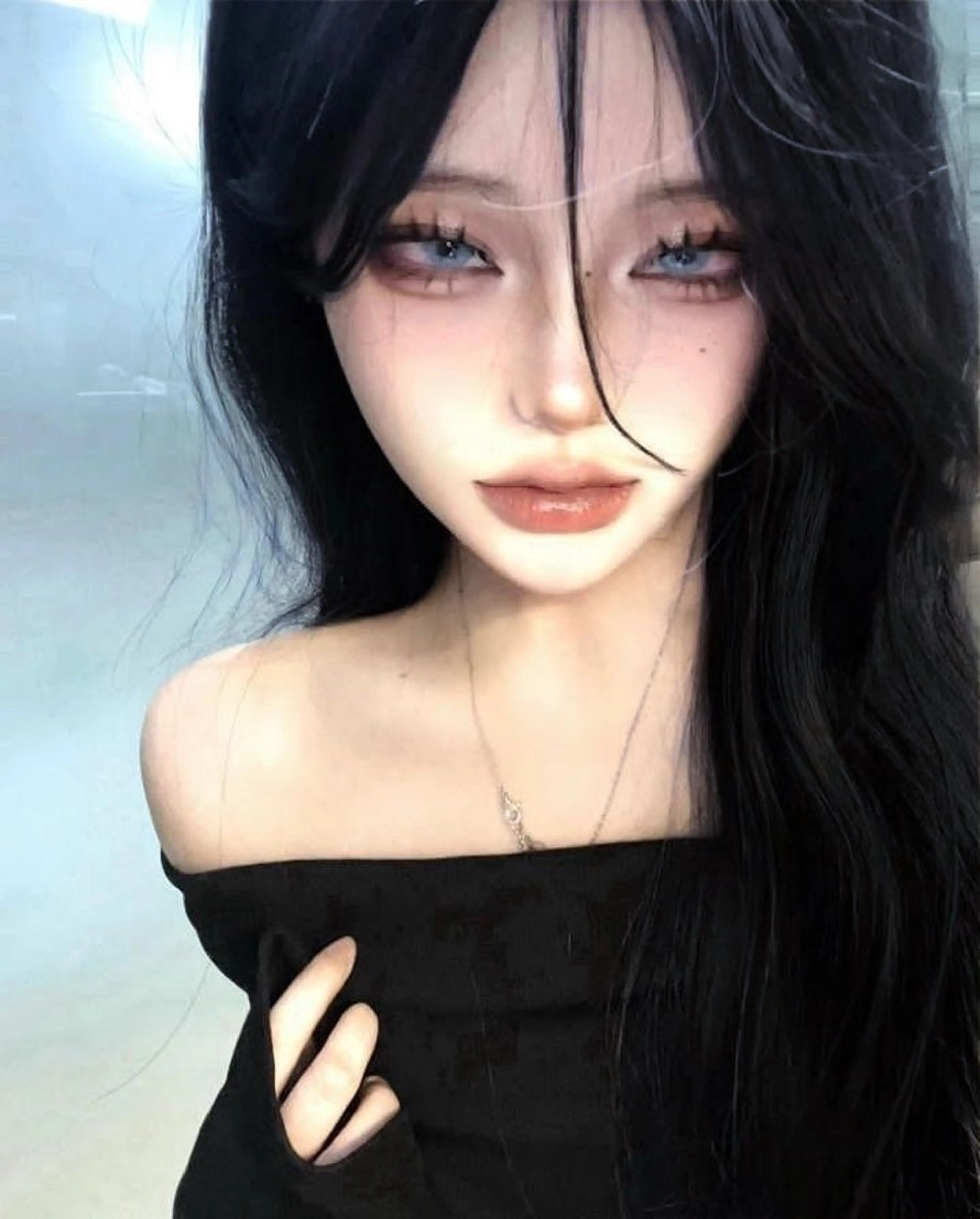 カラー 韓国風hair🖤 Maria🖤のヘアスタイル