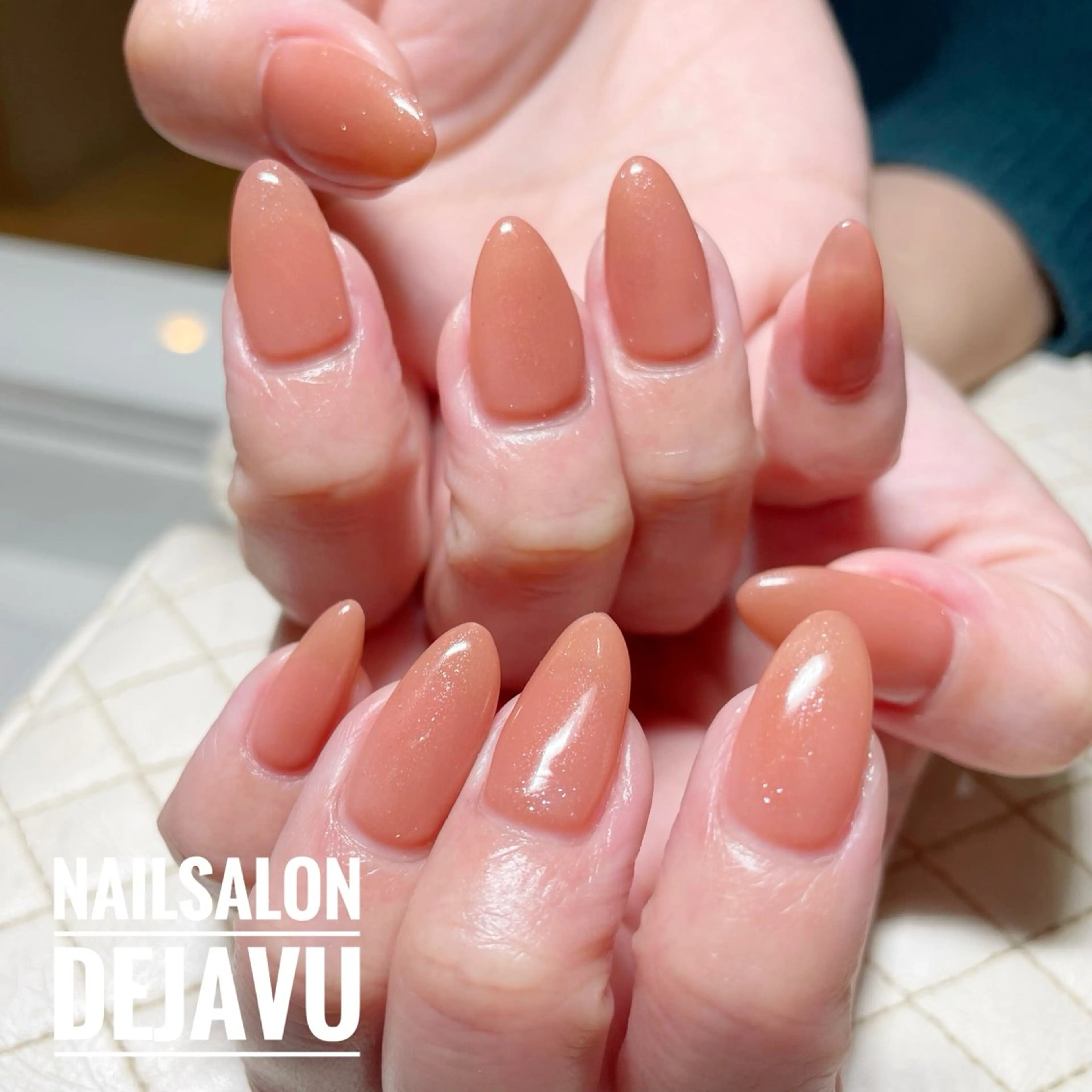 ネイル ワンカラーネイル ハンドネイル Nail salon Dejavu 🌿のネイルデザイン