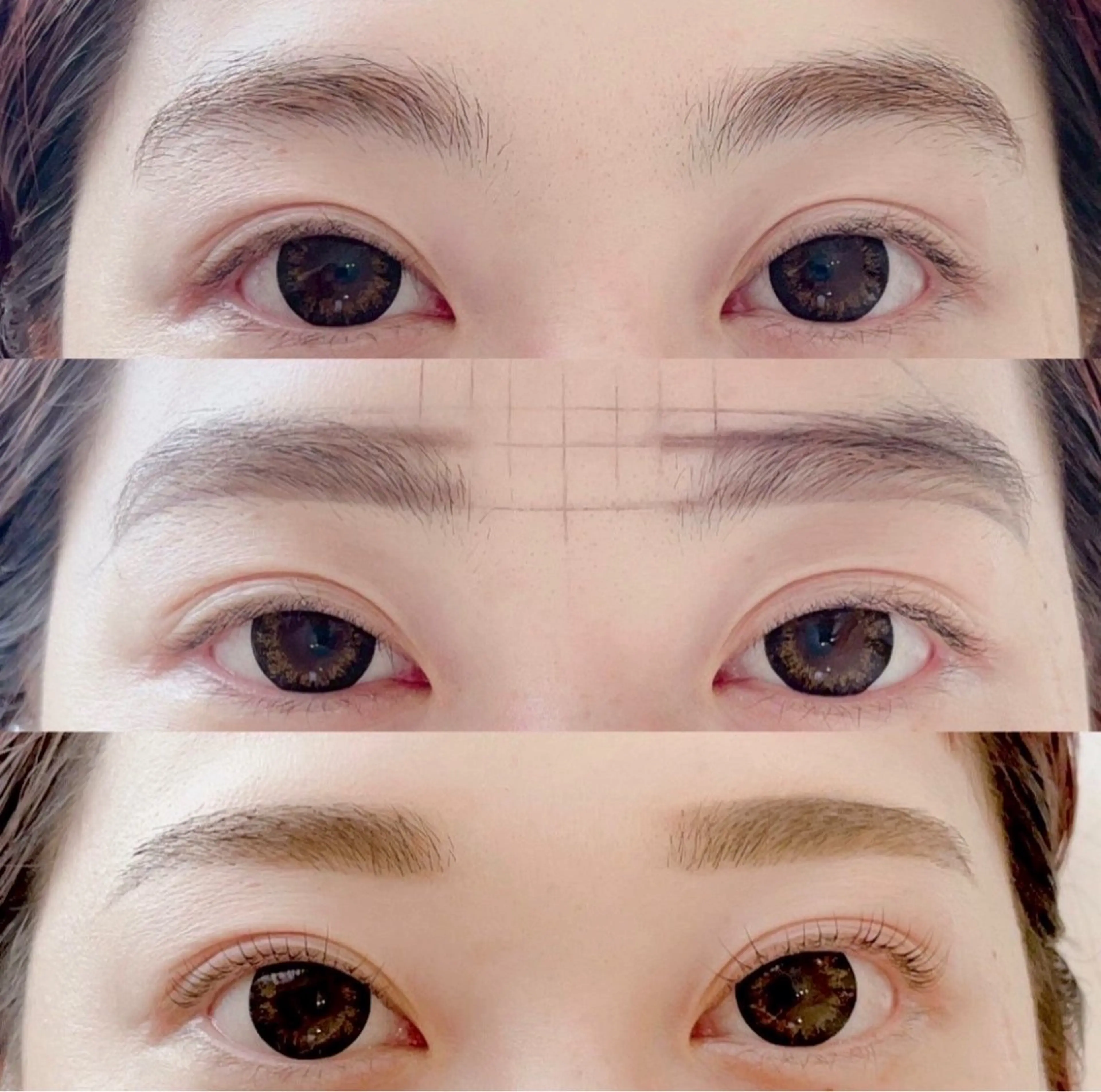 美眉スタイリング×ダメージレスまつ毛パーマの写真