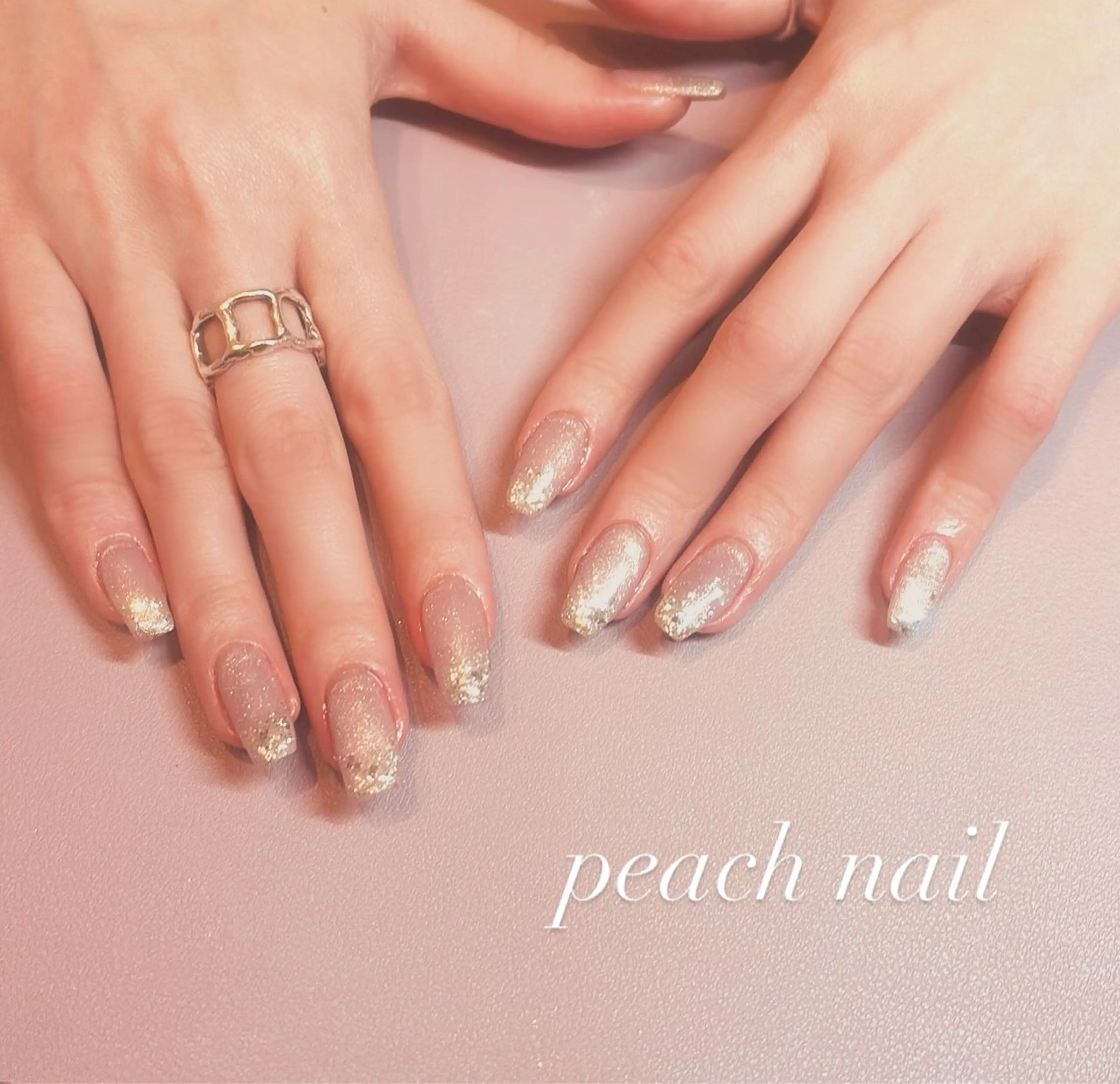 ネイル キラキラネイル 韓国ネイル ラメ(グリッター) マグネットネイル オフィスネイル ハンドネイル . kiyomiのネイルデザイン