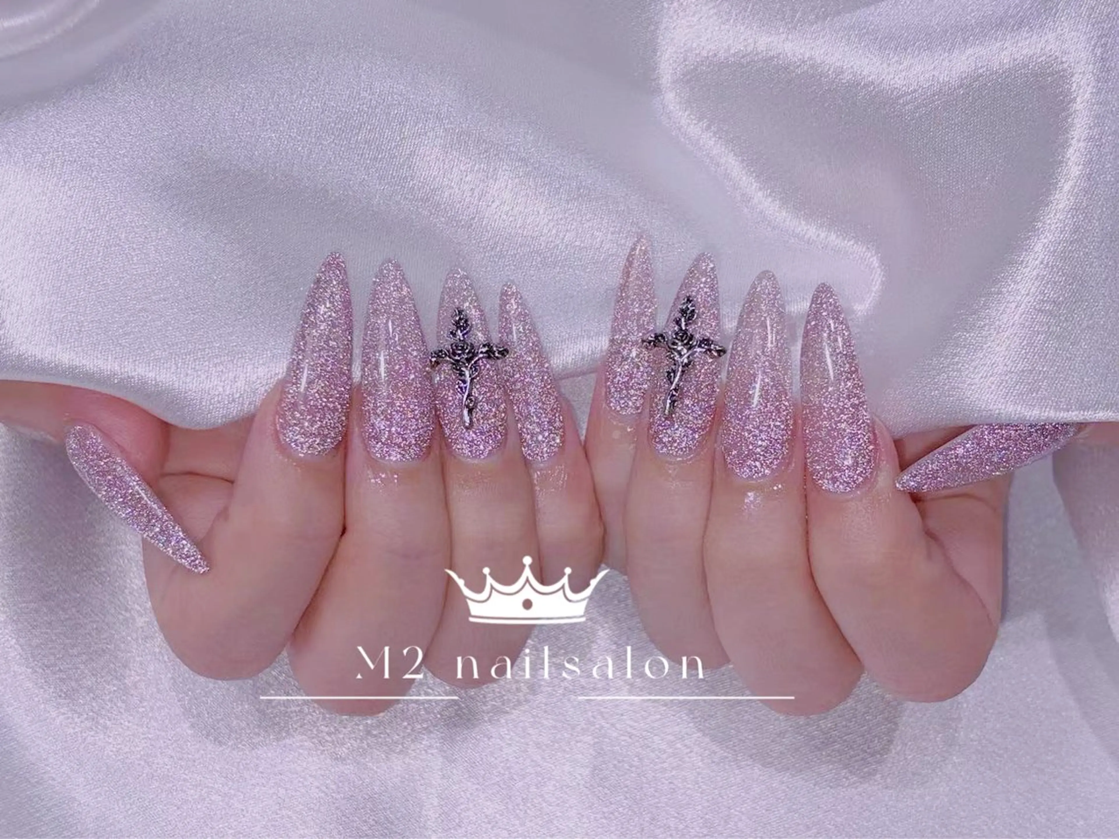 ネイル ハンドネイル 長さだし専門店 M2　rikaのネイルデザイン