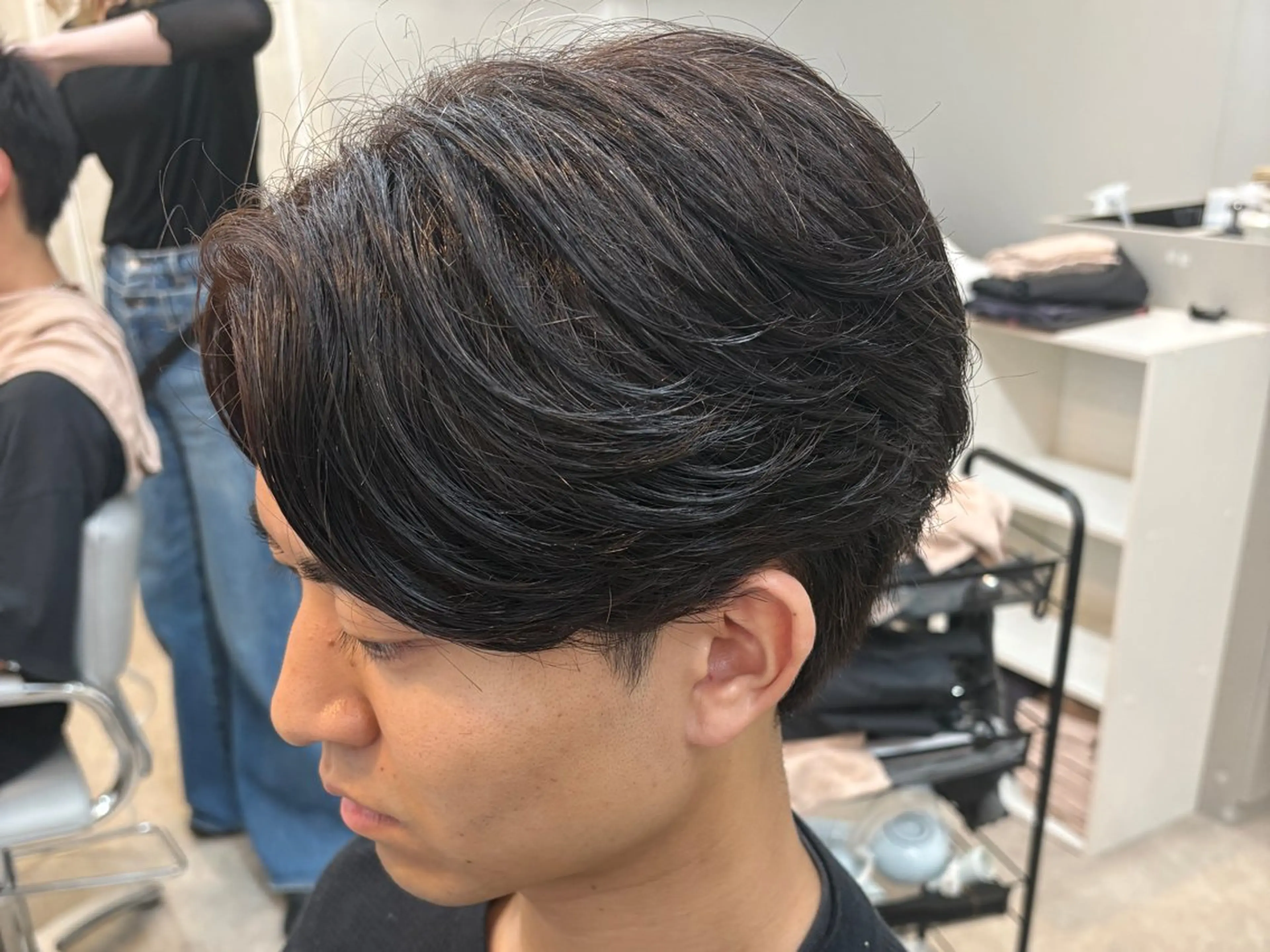 パーマ メンズ 🧸韓国ヘア/ KURUMI🤍のヘアスタイル