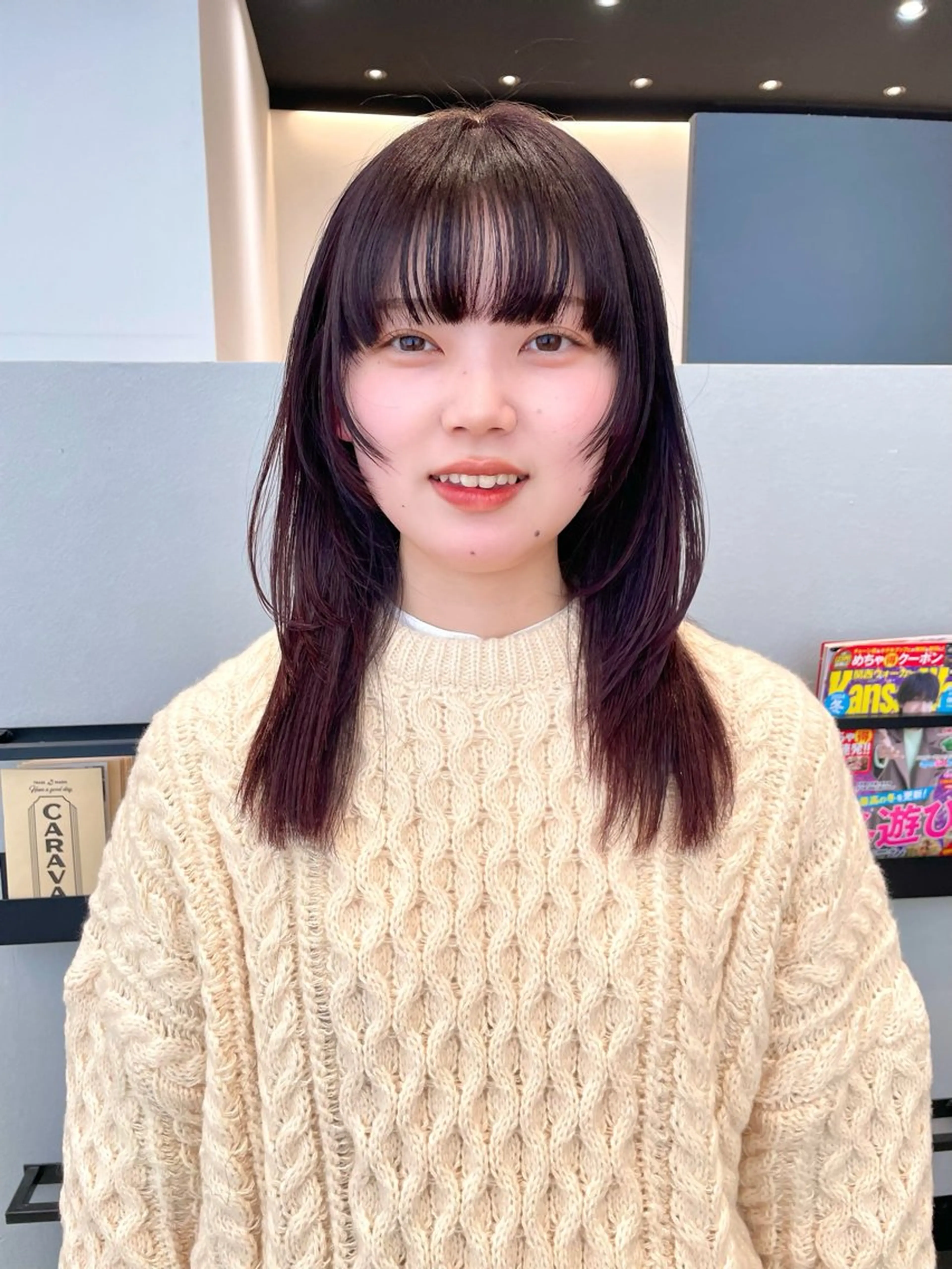 似合わせカット＋ダメージレスカラー＋トステアトリートメント🥣の写真