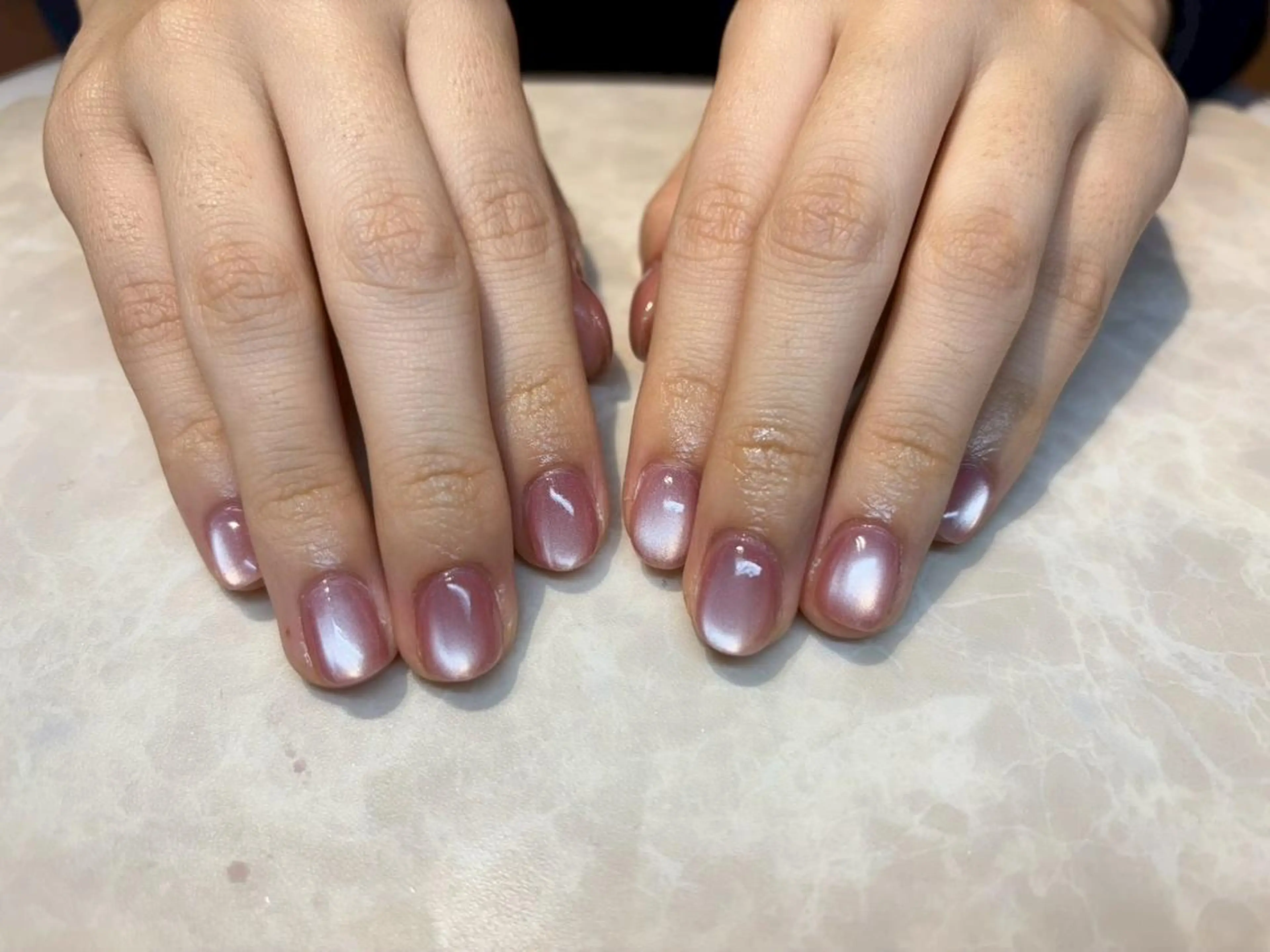 ネイル アートネイル フラッシュネイル 韓国ネイル マグネットネイル 持ち込み Allma Nailのネイルデザイン