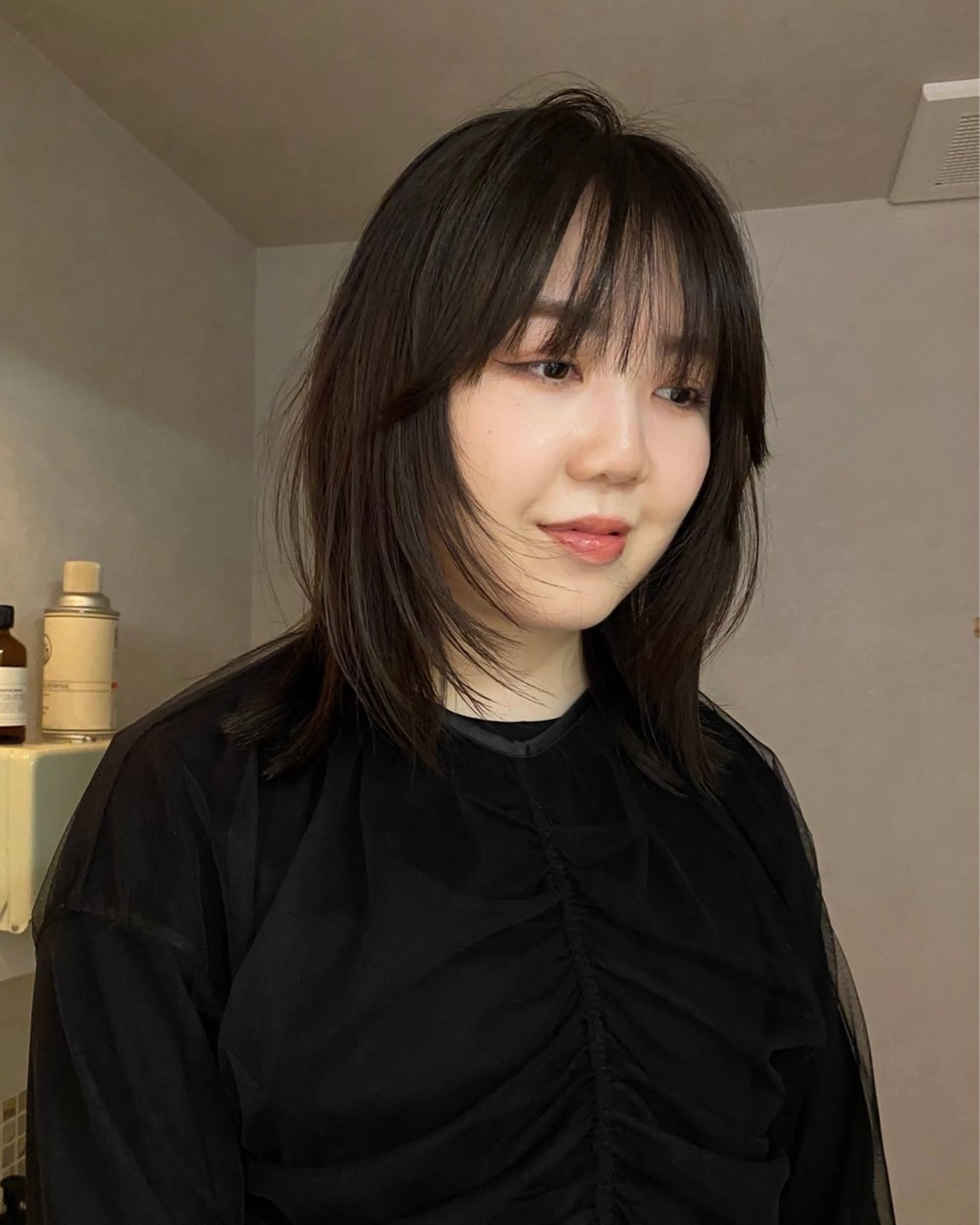 ミディアム カラー iroha/ n.w.h🎀のヘアスタイル