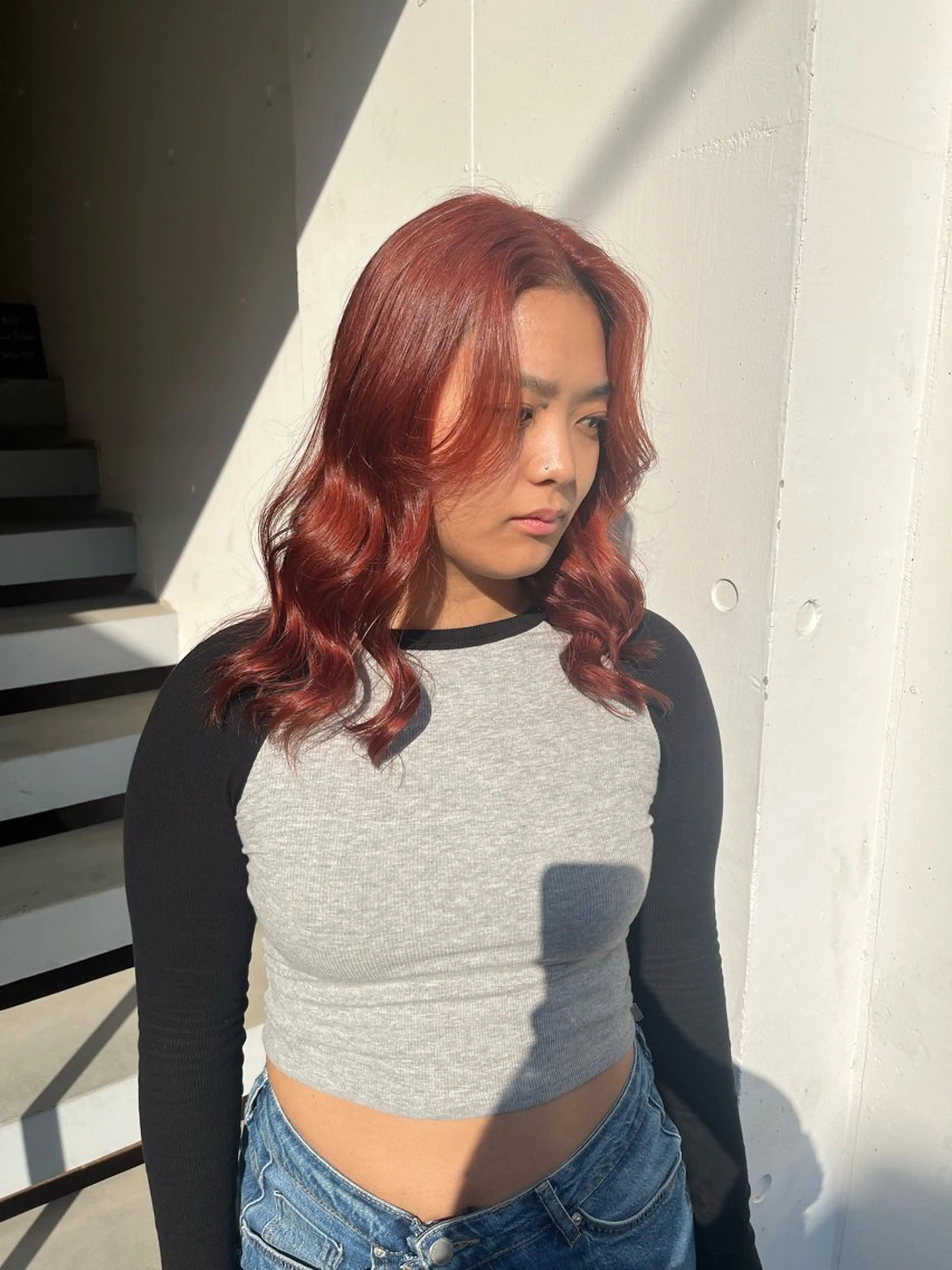 ロング 韓国風透明感カラー 💎YUI💎のヘアスタイル