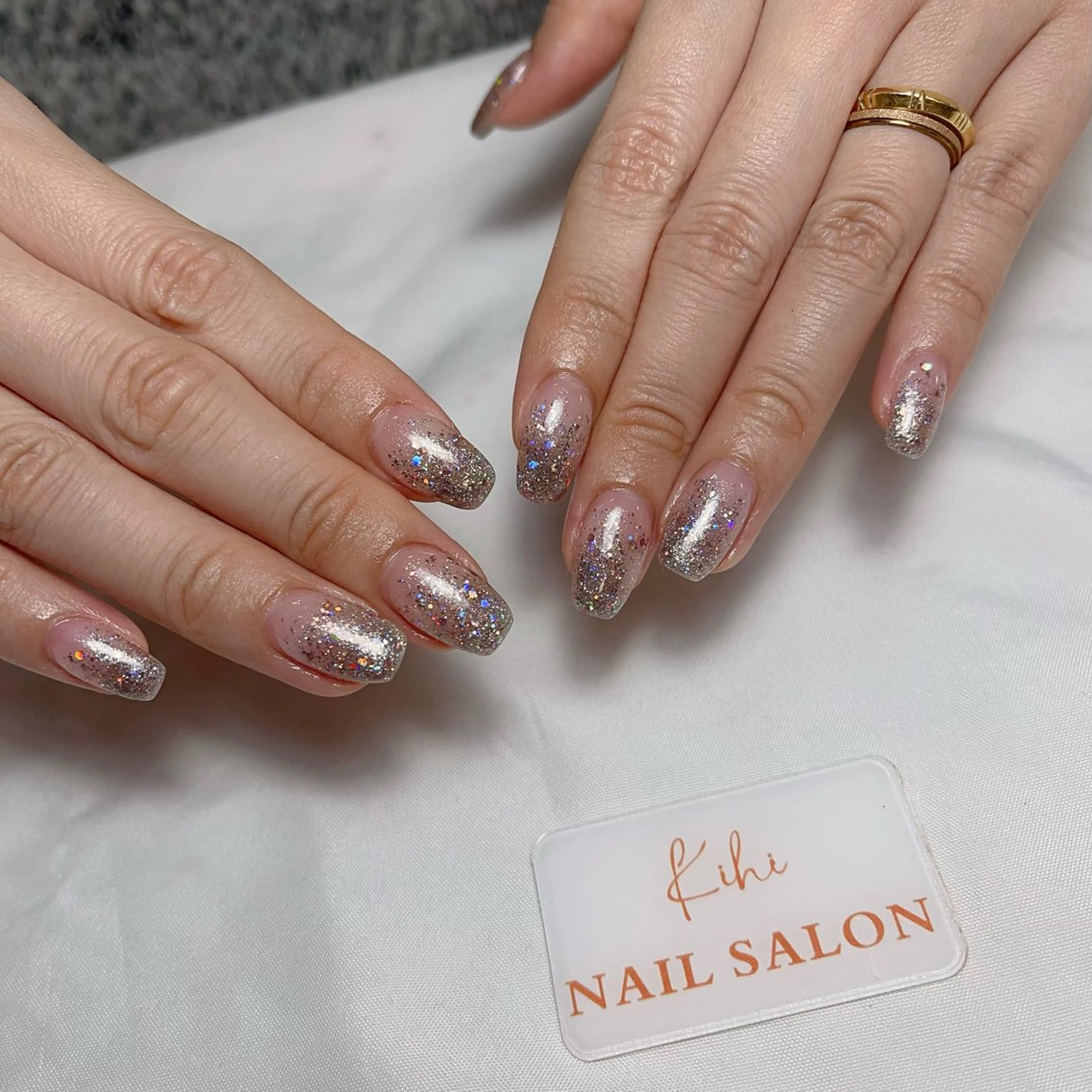 ネイル アートネイル フレンチネイル ジェルネイル グラデーション 韓国ネイル ハンドネイル ハンドケア さくら💮💮 【オフ無料】のネイルデザイン