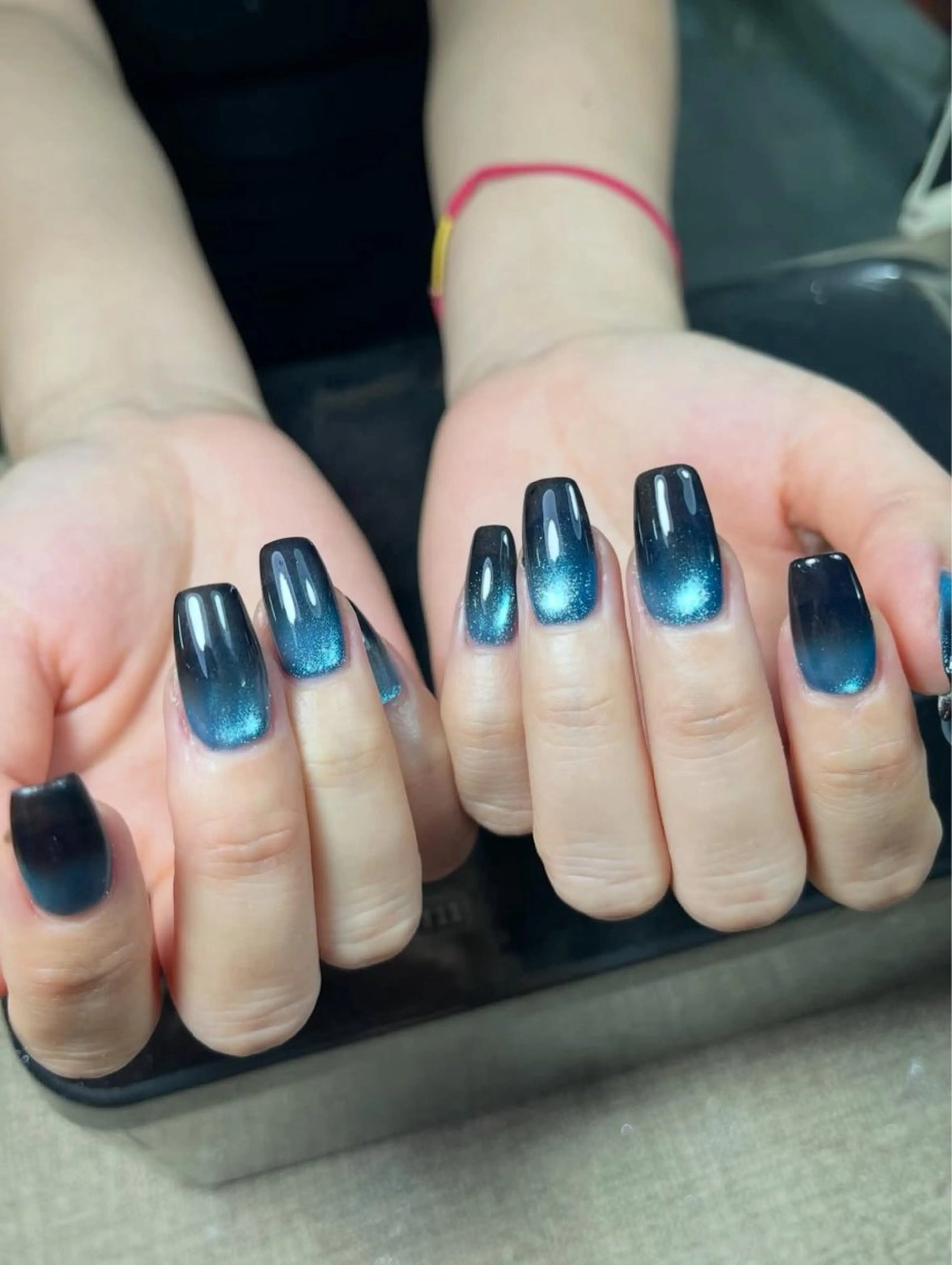 ネイル グラデーション マグネットネイル NailsbyT N.Sugamoのネイルデザイン