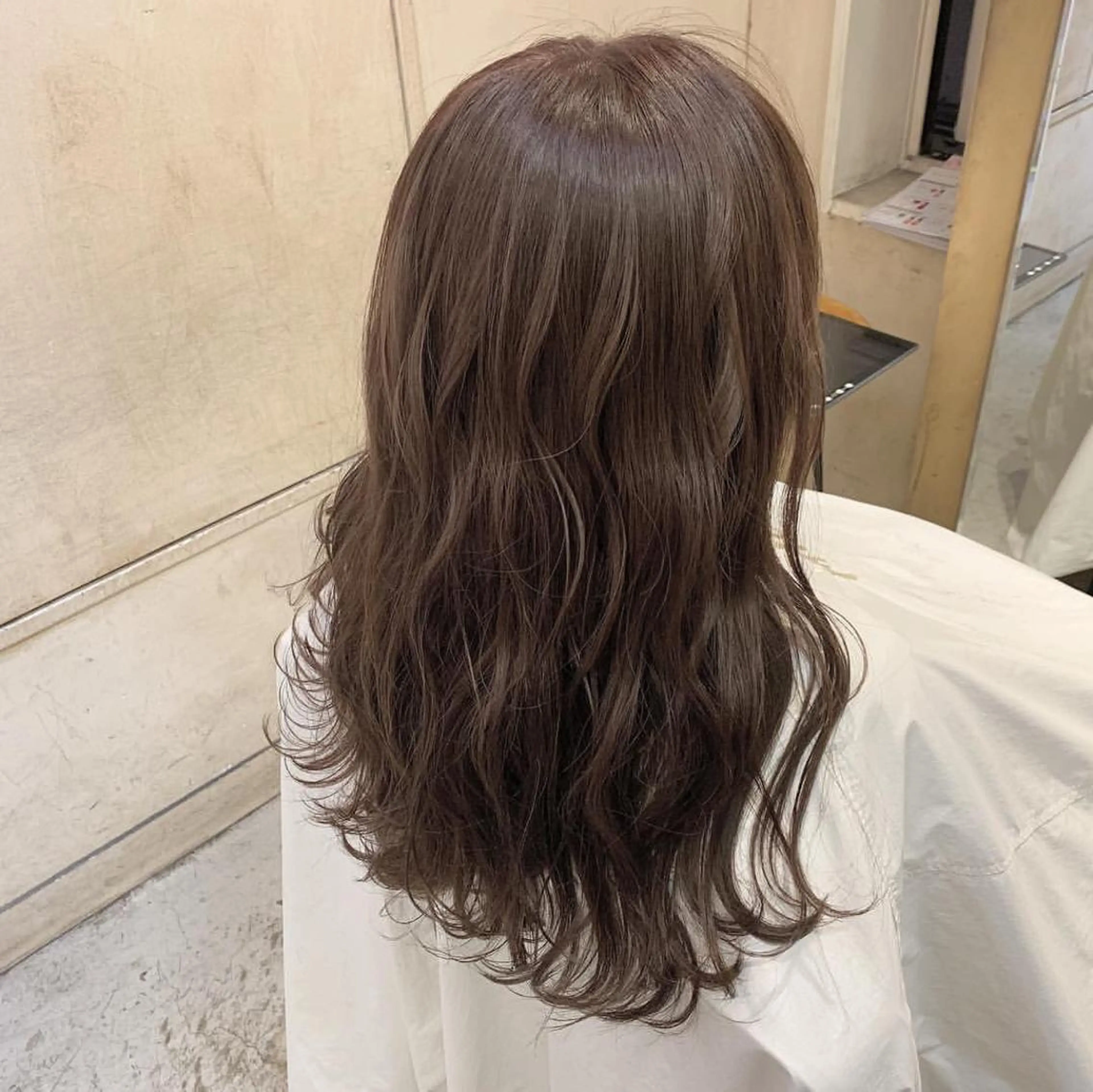 ロング カラー パーマ ロング 銀座No.1髪質改善 縮毛矯正/本木のヘアスタイル