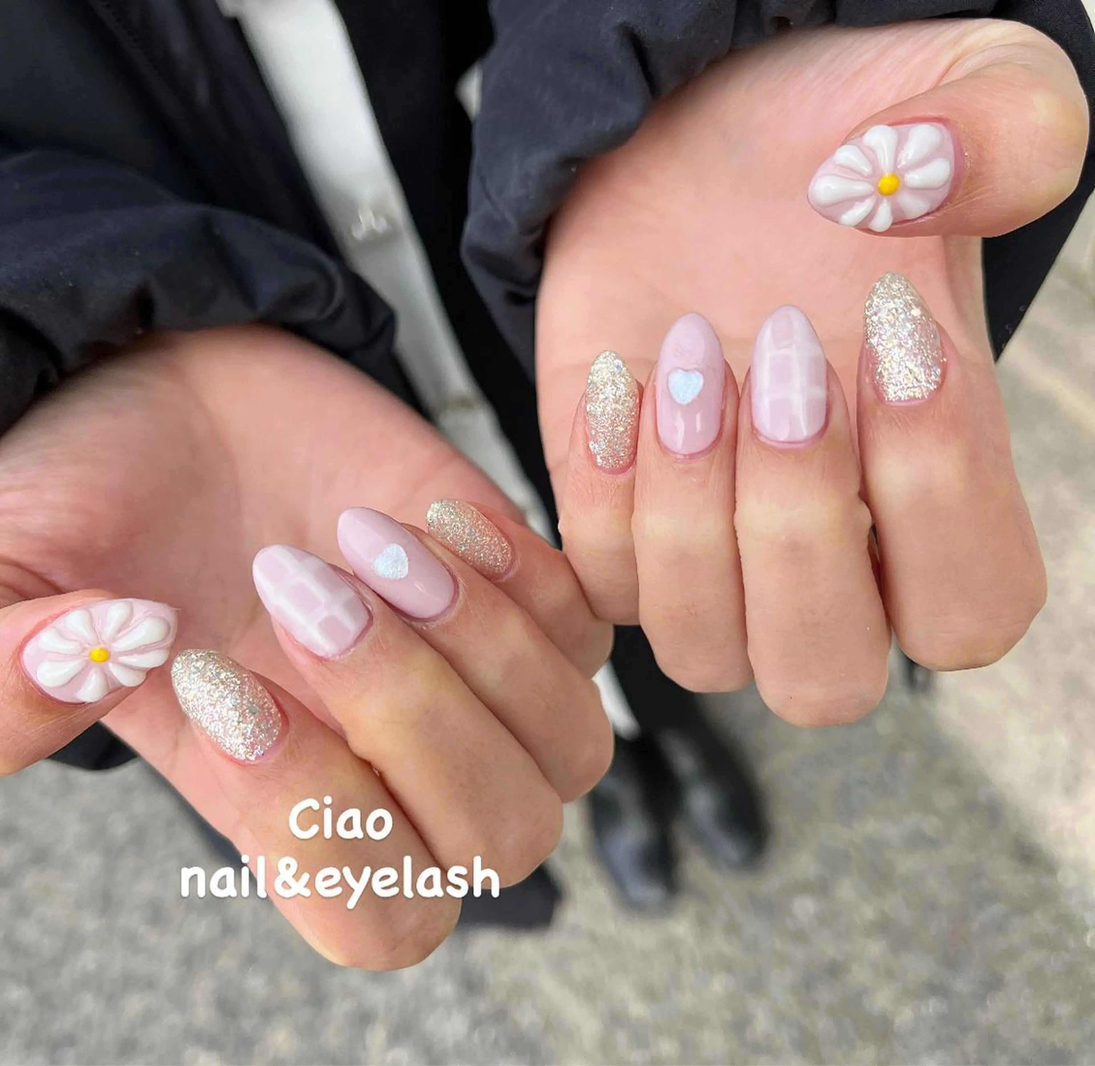 ネイル アートネイル 入学式 ジェルネイル 卒業式 ニュアンスネイル #Amin nail salonのネイルデザイン
