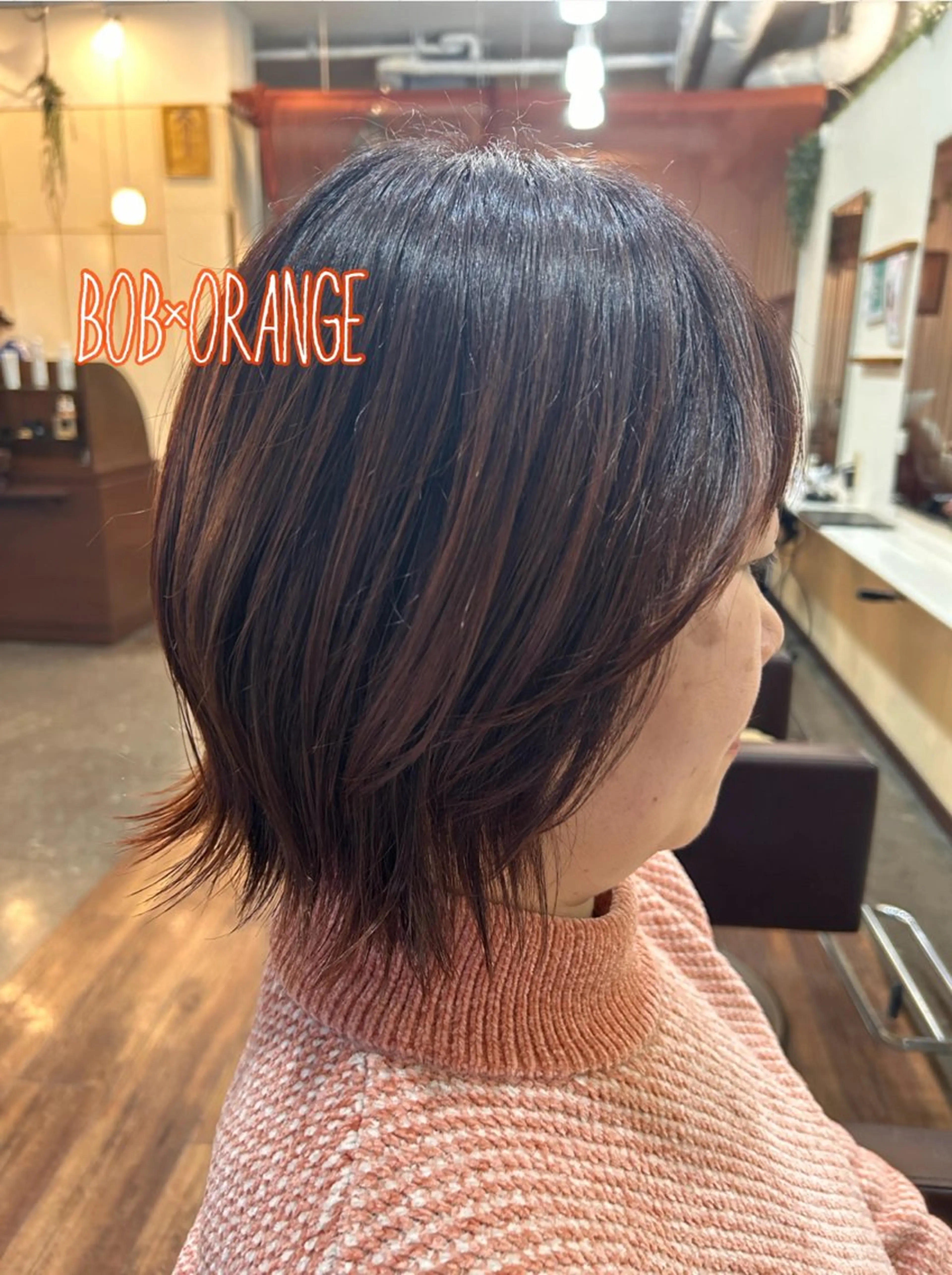 ショート カラー カット ヘアカラー 五十嵐 未悠のヘアスタイル