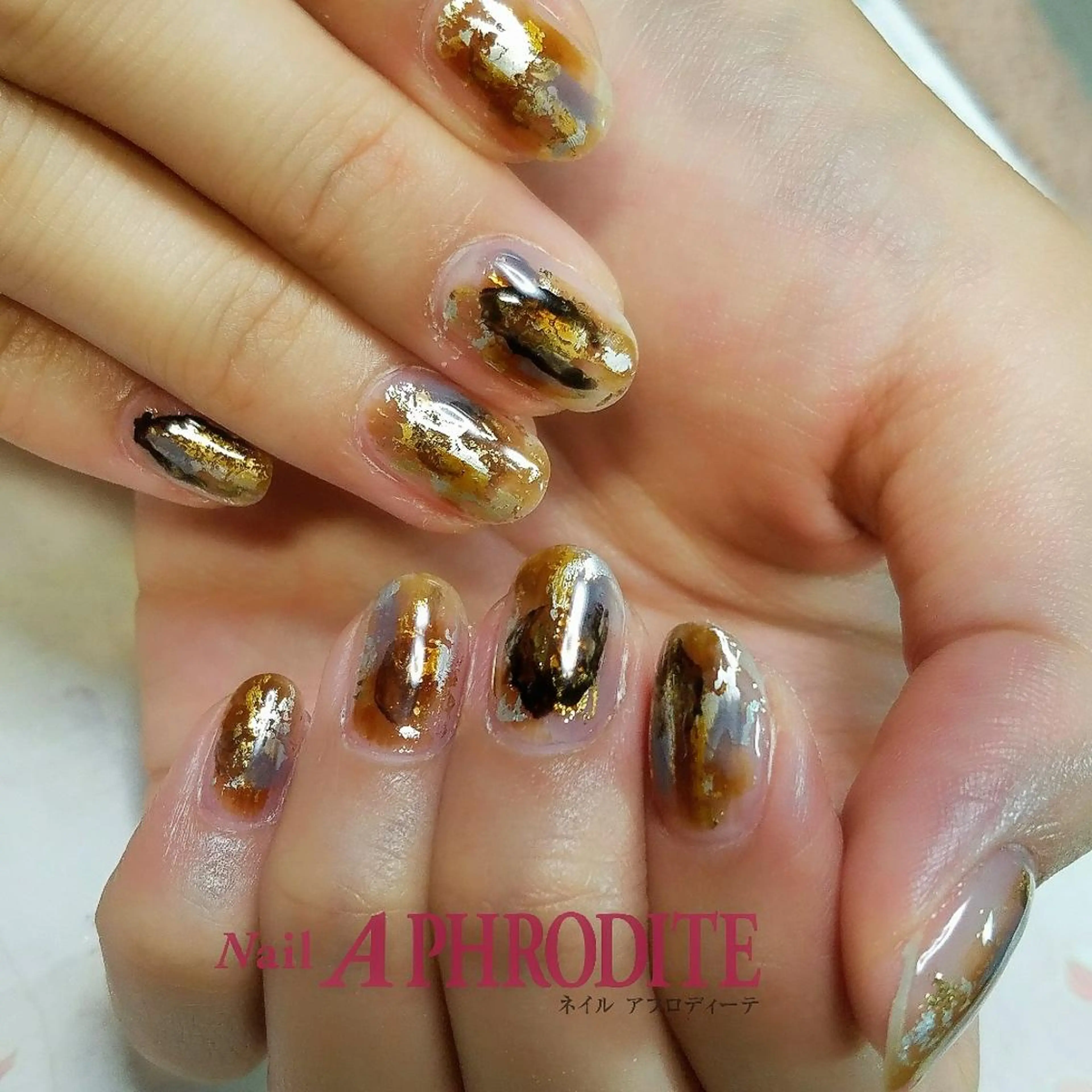 ネイル ニュアンスネイル Nail Aphroditeのネイルデザイン