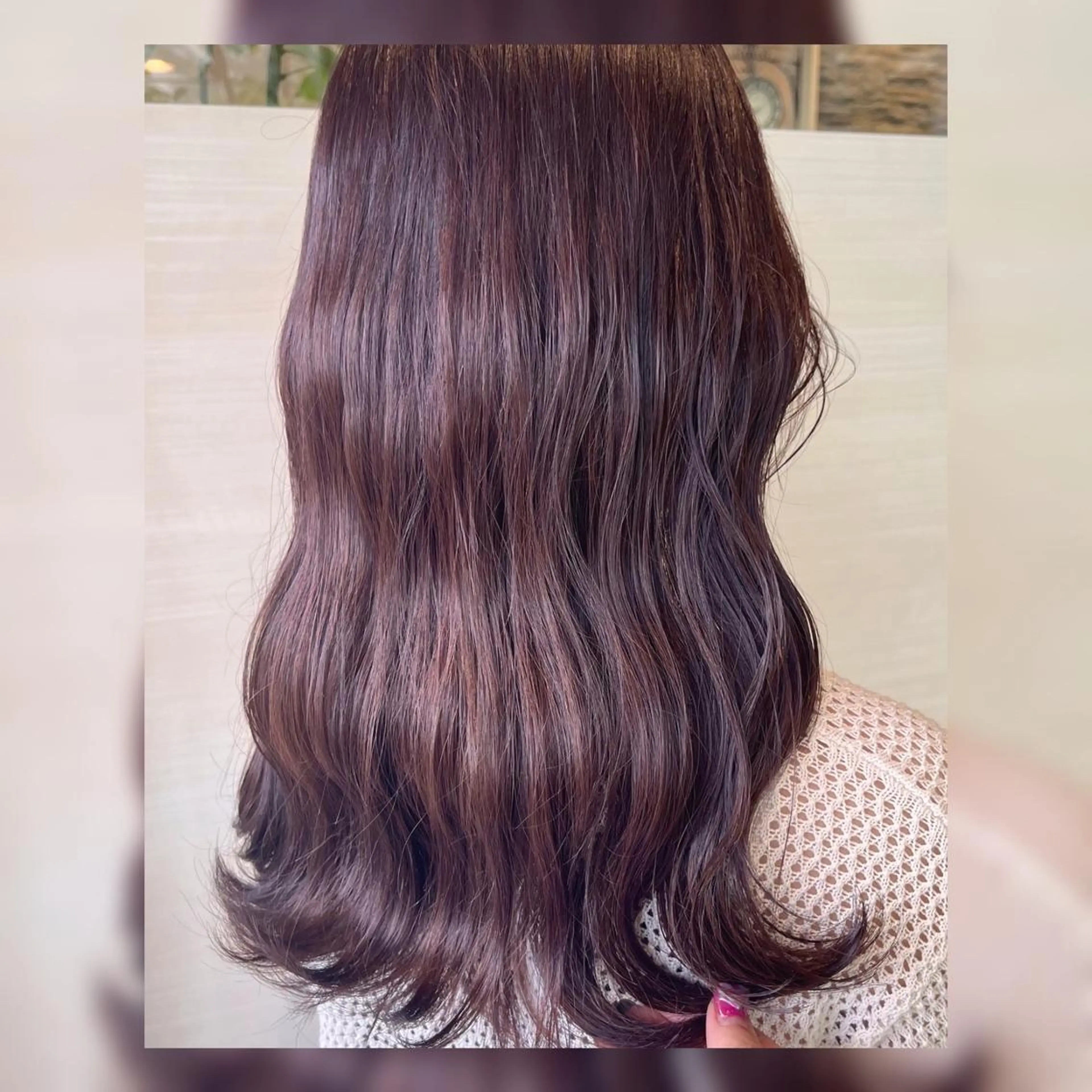 セミロング 【女性限定】 👑hanaのヘアスタイル