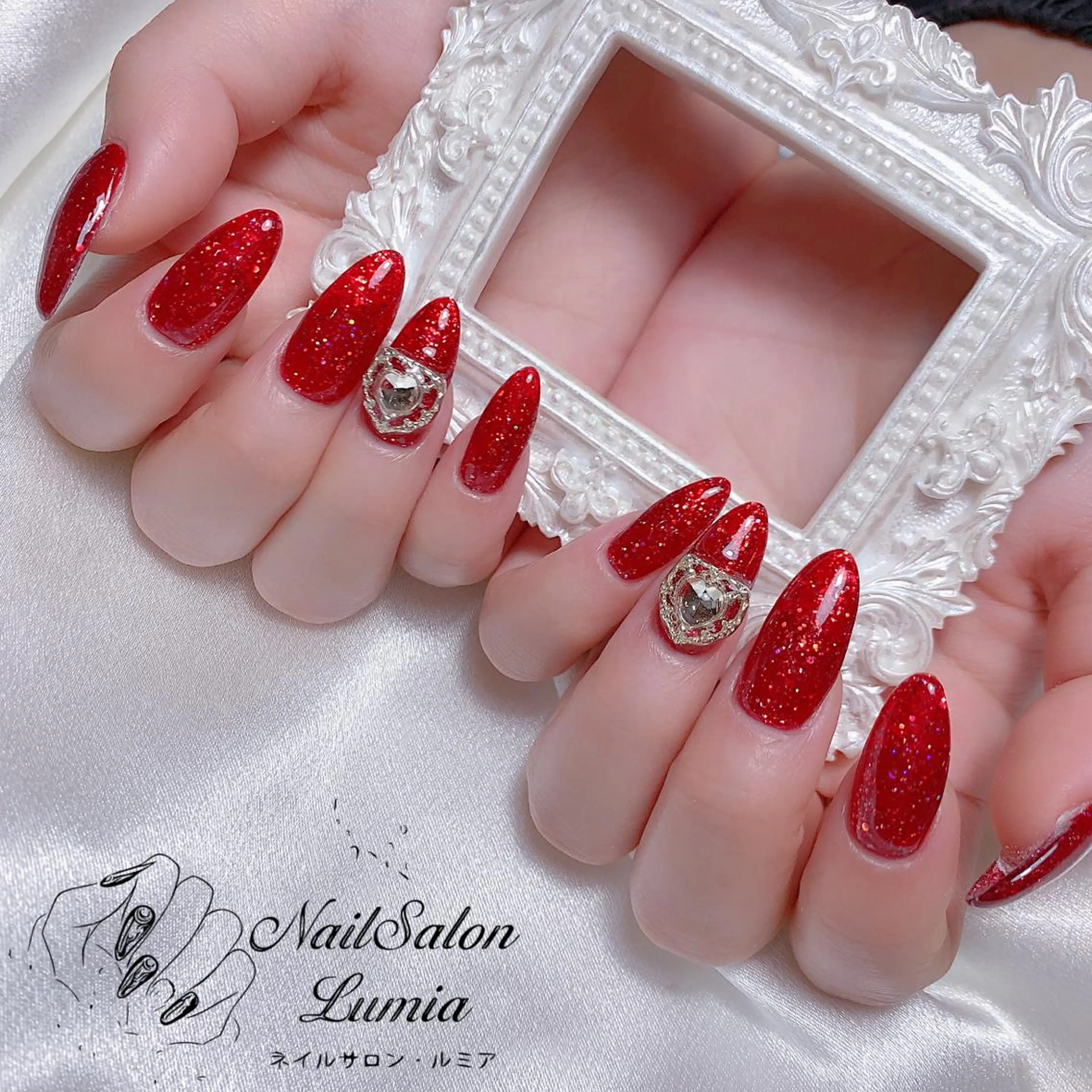 ネイル ハンドネイル ネイルサロン ルミア Lumia 店長のネイルデザイン