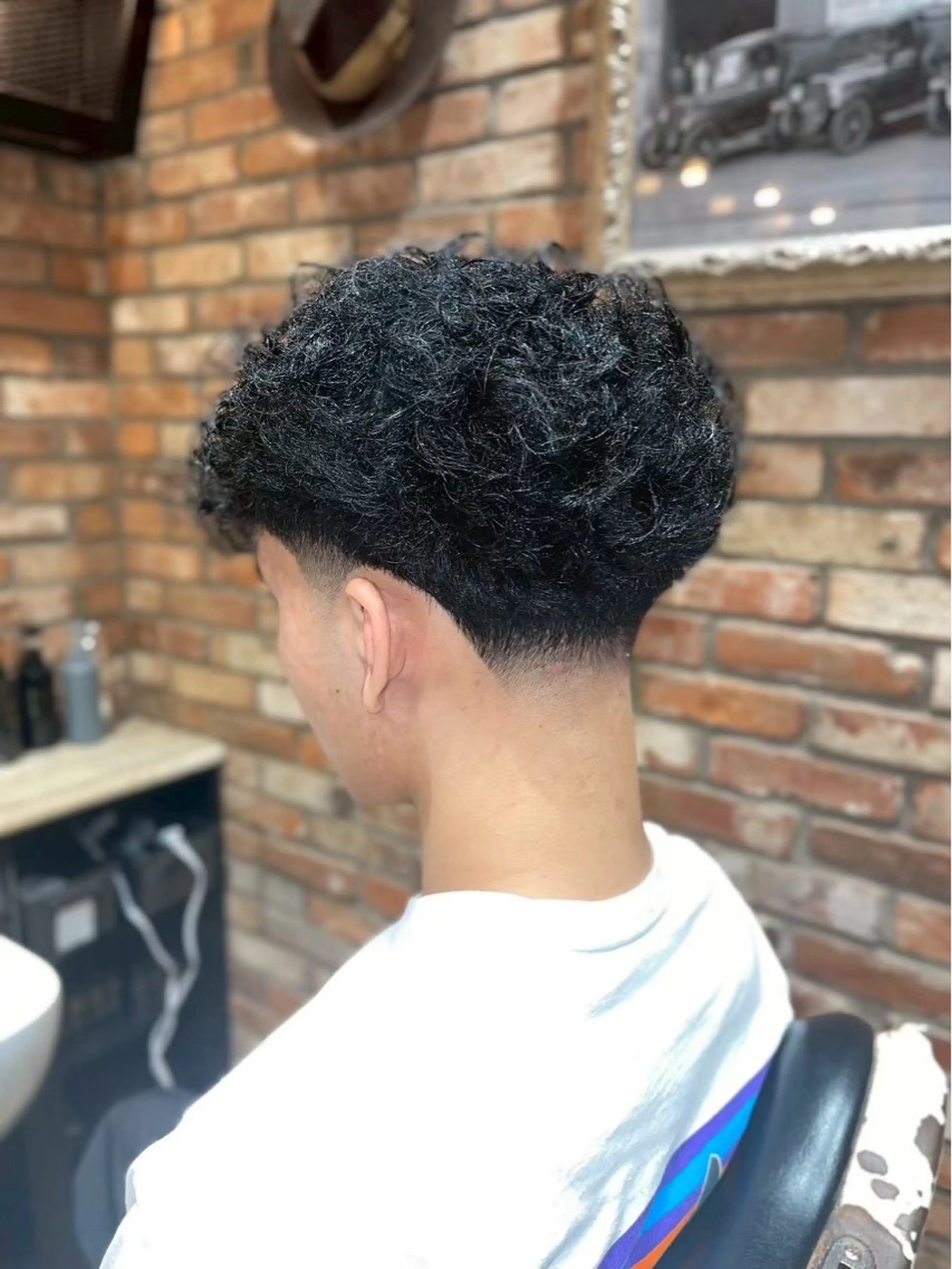 ミディアム 神山 輝利佑のヘアスタイル