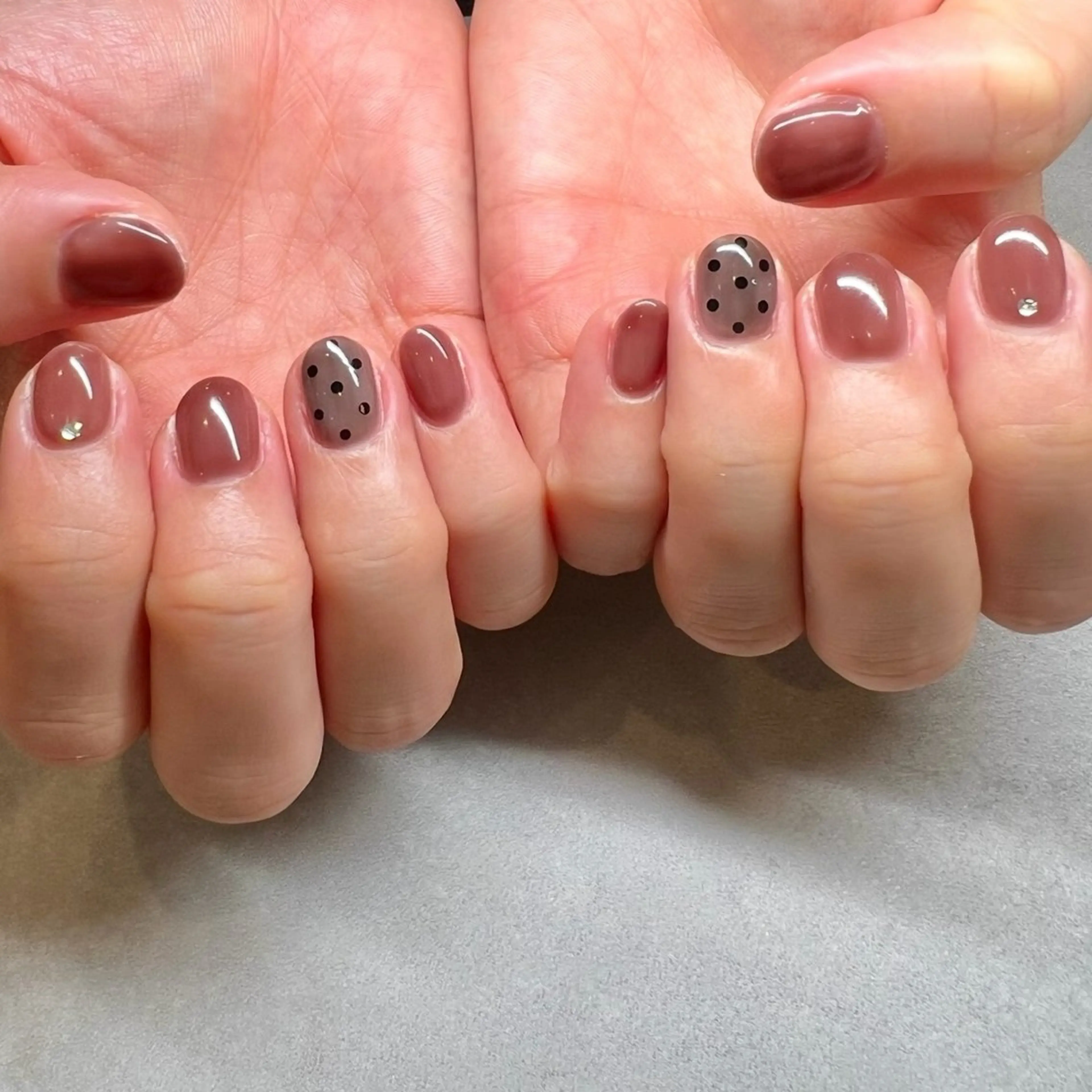 ネイル ハンドネイル YUKO🩶 sofa立川のネイルデザイン