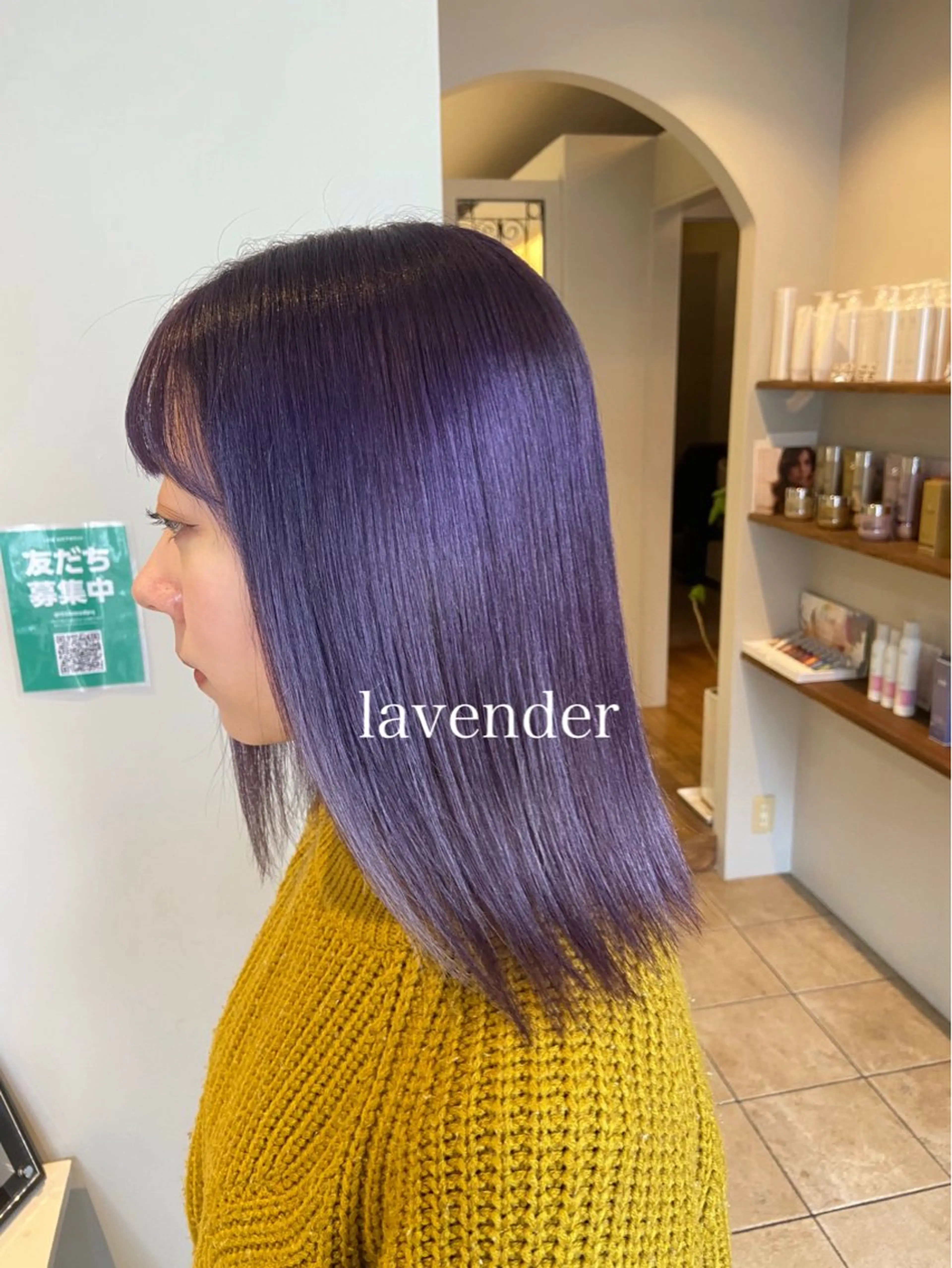 ミディアム ヘアカラー トリートメント 透明感カラー🎀 tasty／makoのヘアスタイル