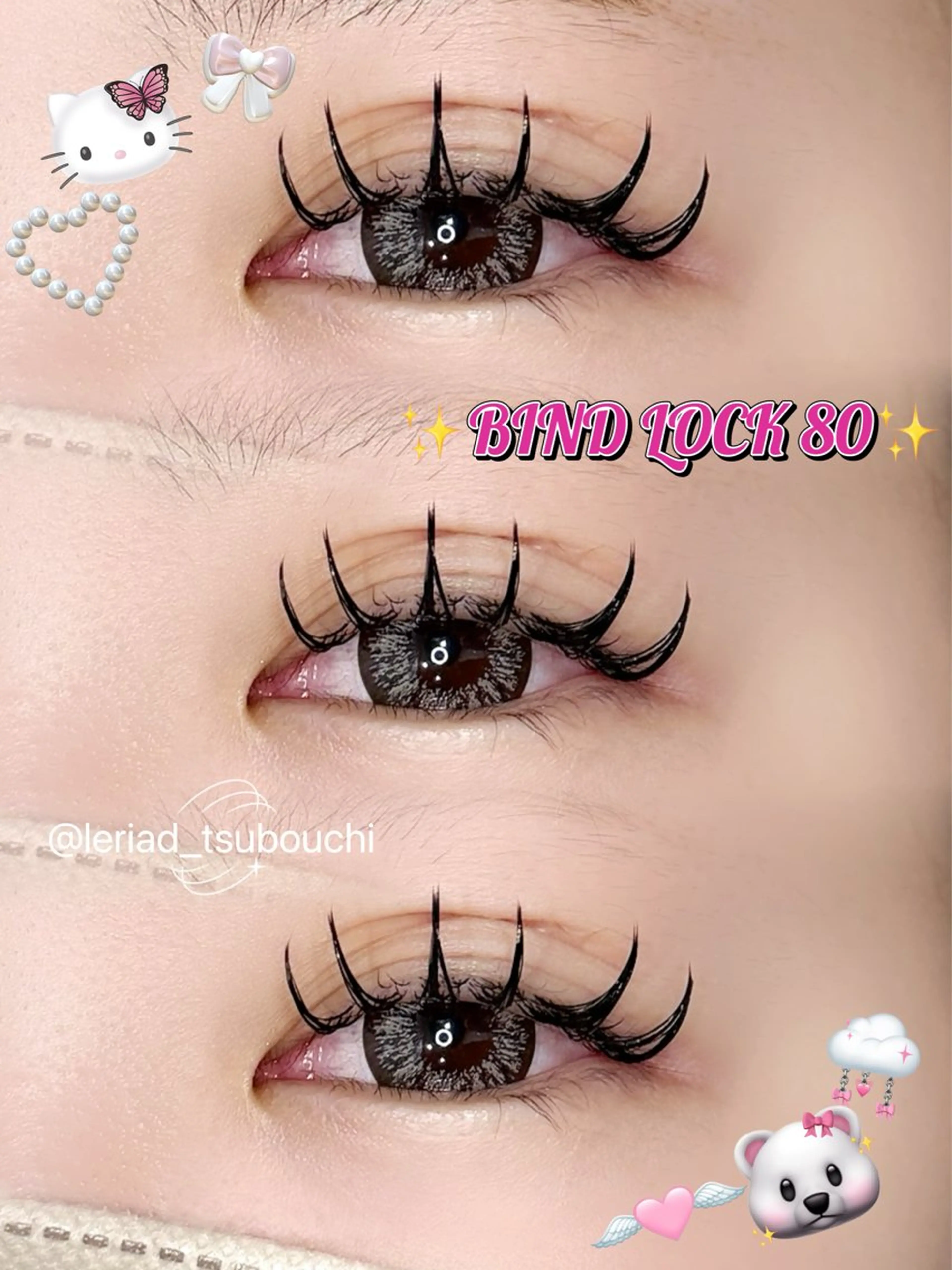 マツエク・マツパ マツエク ルリアド栄🦋 ツボウチのマツエク・マツパデザイン