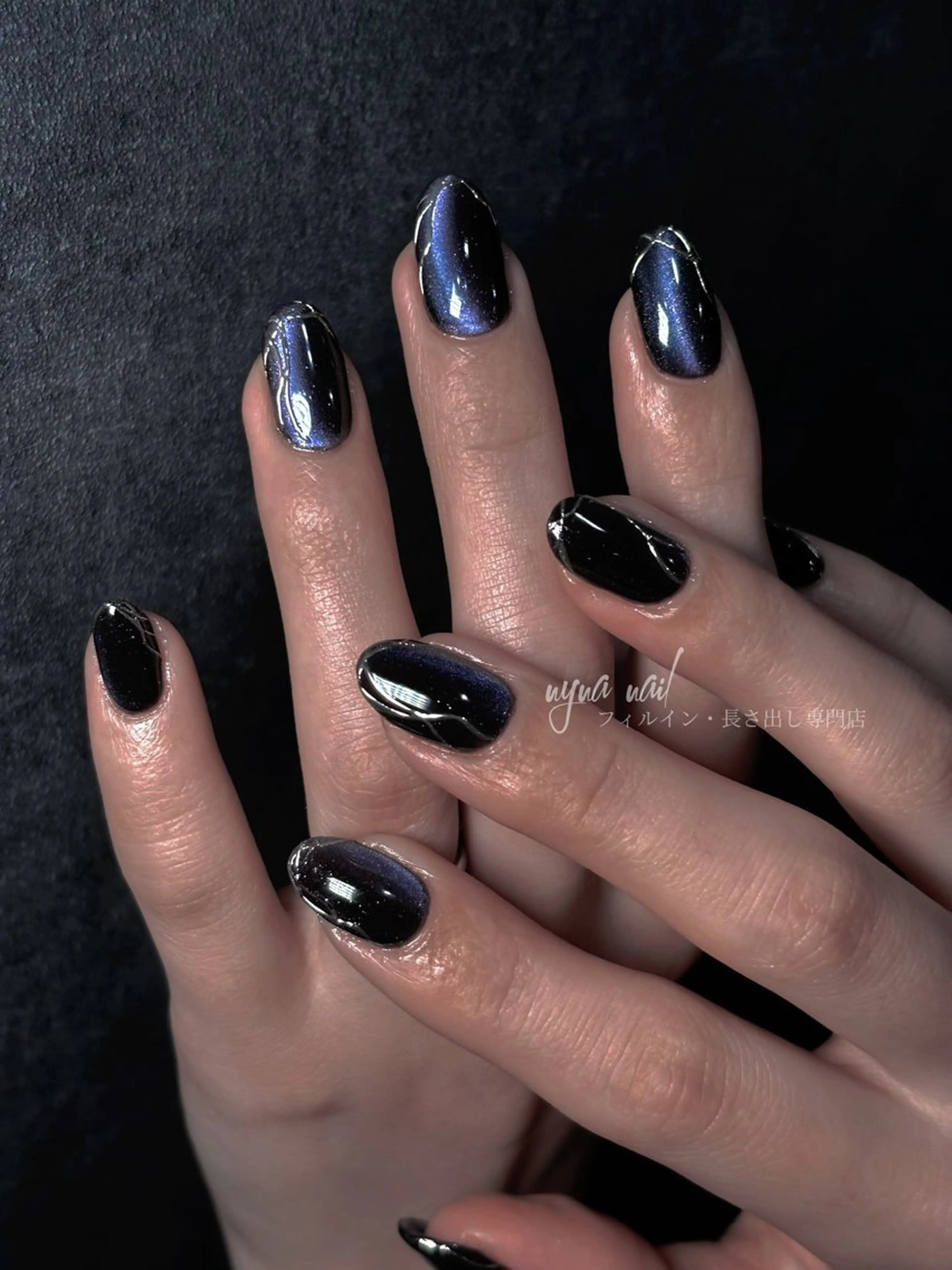 ネイル ハンドネイル 長さ出し専門 nynaのネイルデザイン