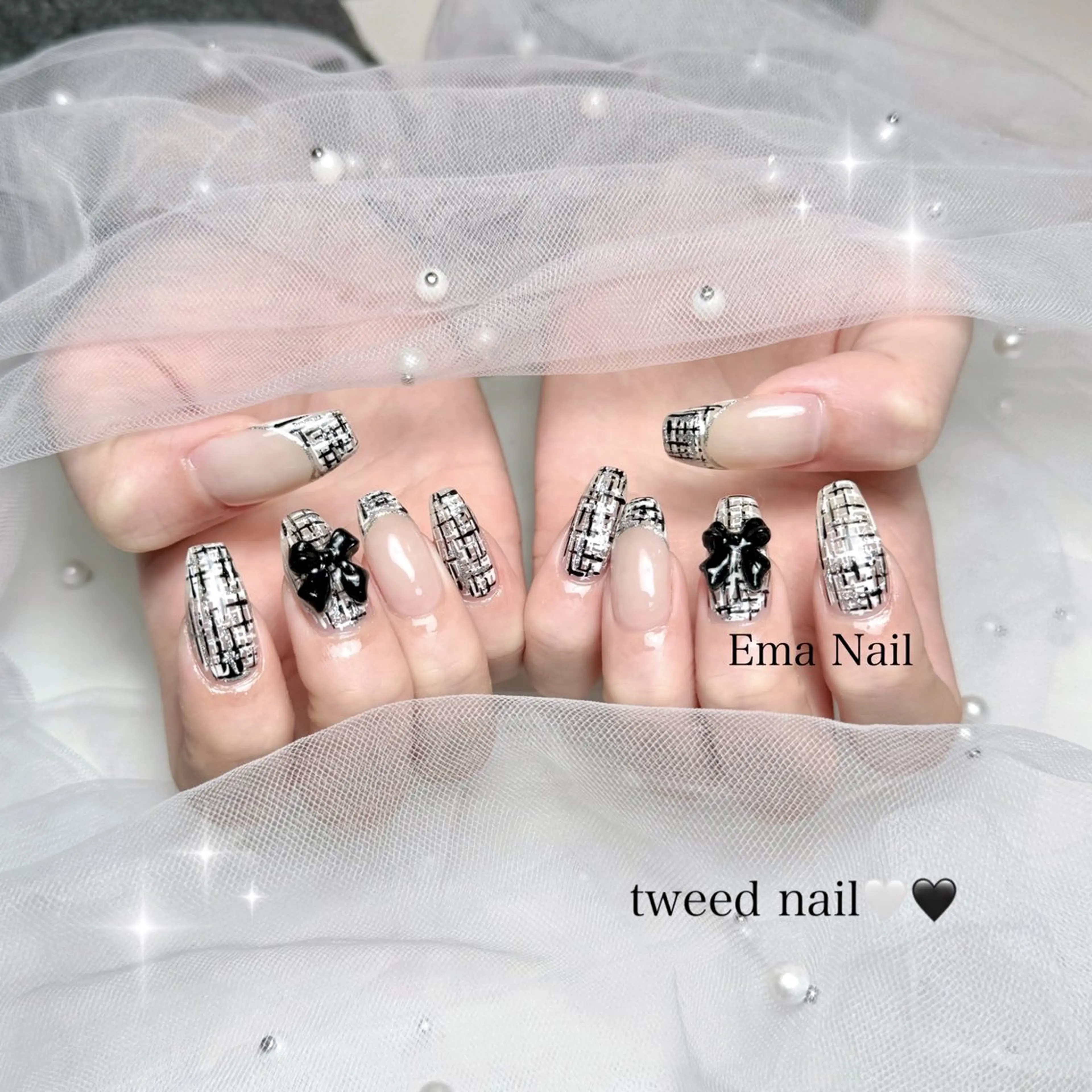 ネイル ハンドネイル EmaNail＋KIHAKUYA東大阪瓢箪山店所属・EmaNail YUIのネイルデザイン