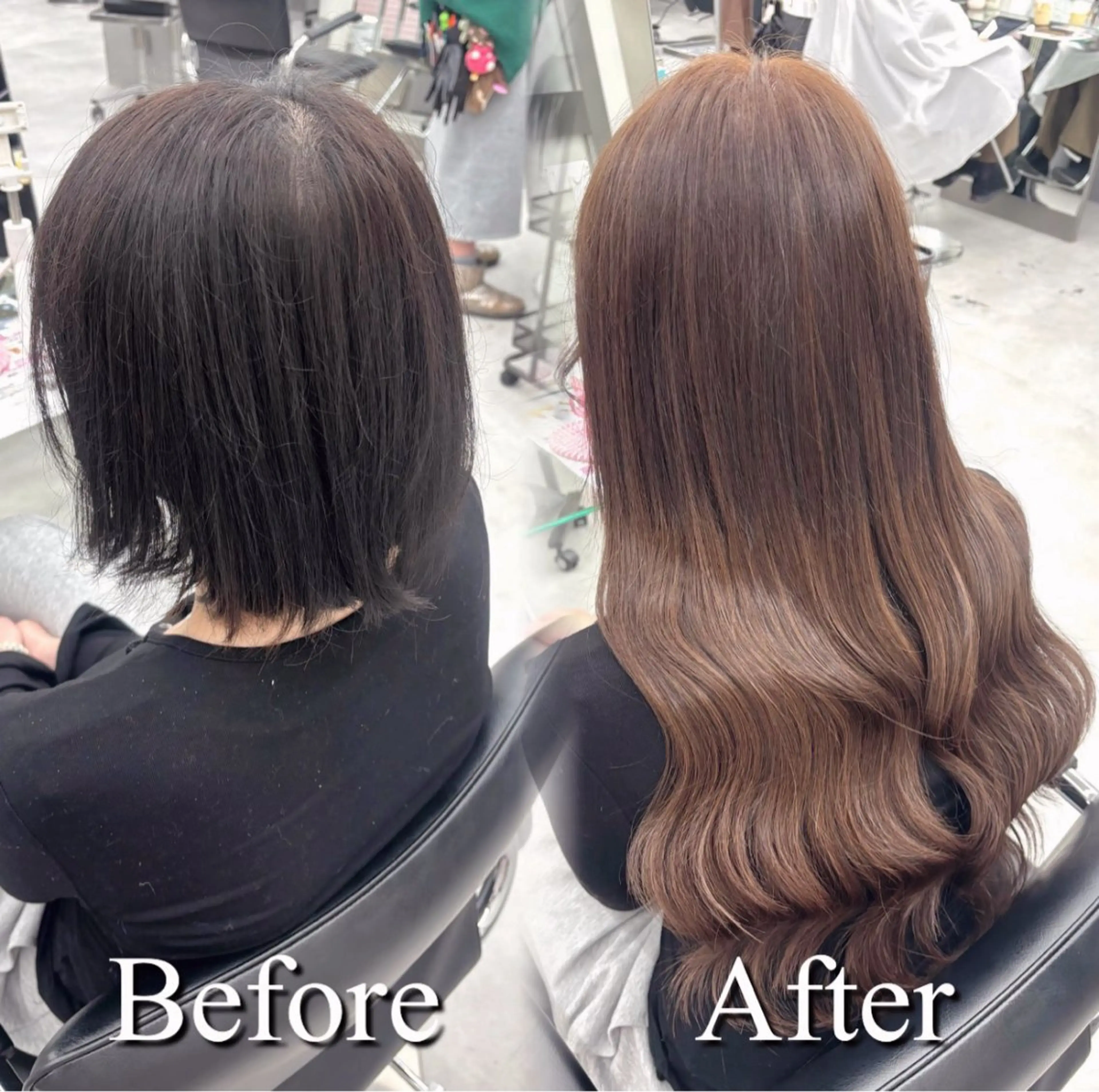 ショート カラー シールエクステ ブリーチ ハイトーンカラー エクステ ヘアカラー エクステ ヘアセット 絶対可愛い宣言💝横 浜エクステみさき🪄のヘアスタイル
