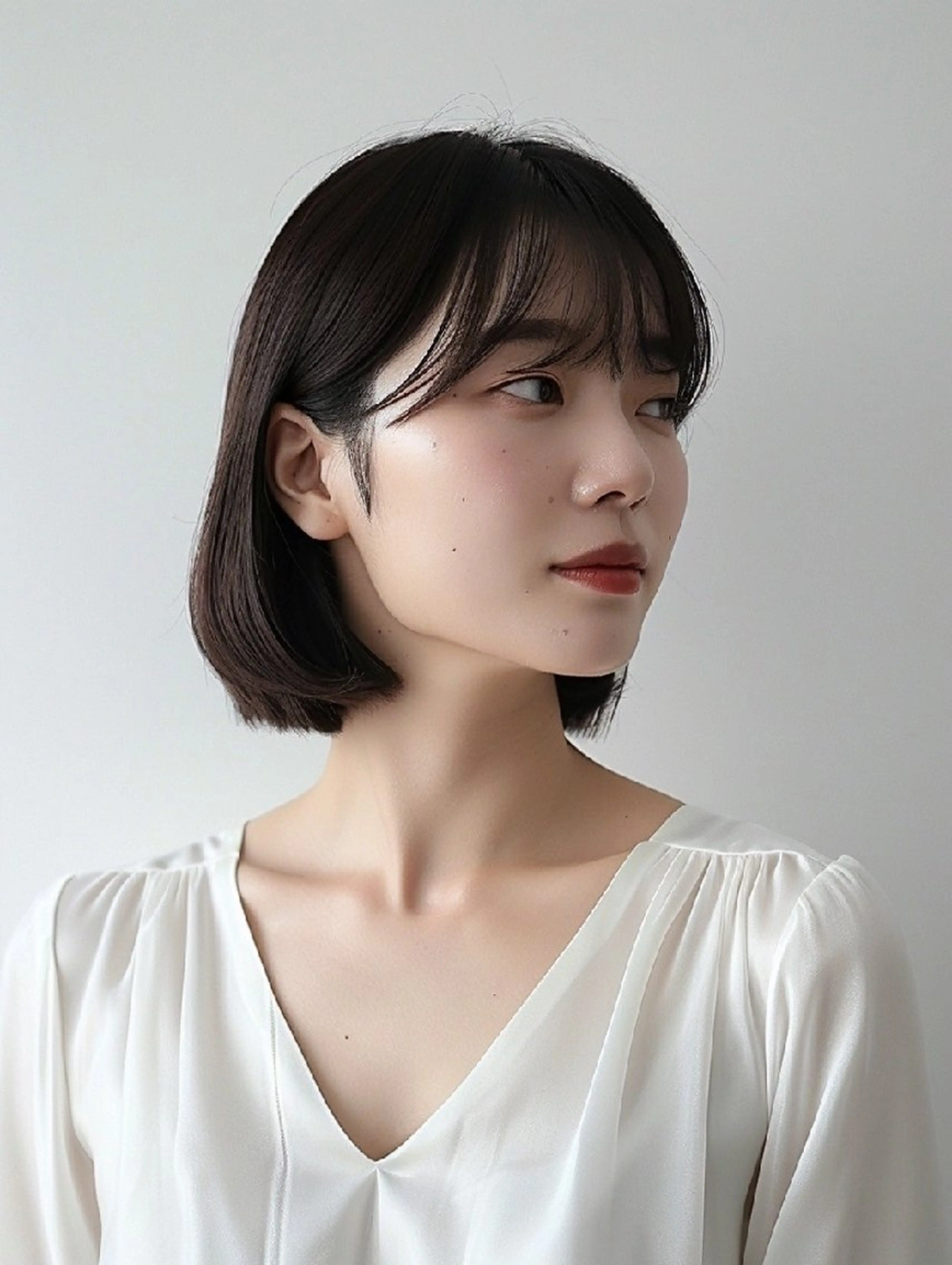 カラー 束感まつぱ🥑🤍 NATUKI🤍のヘアスタイル