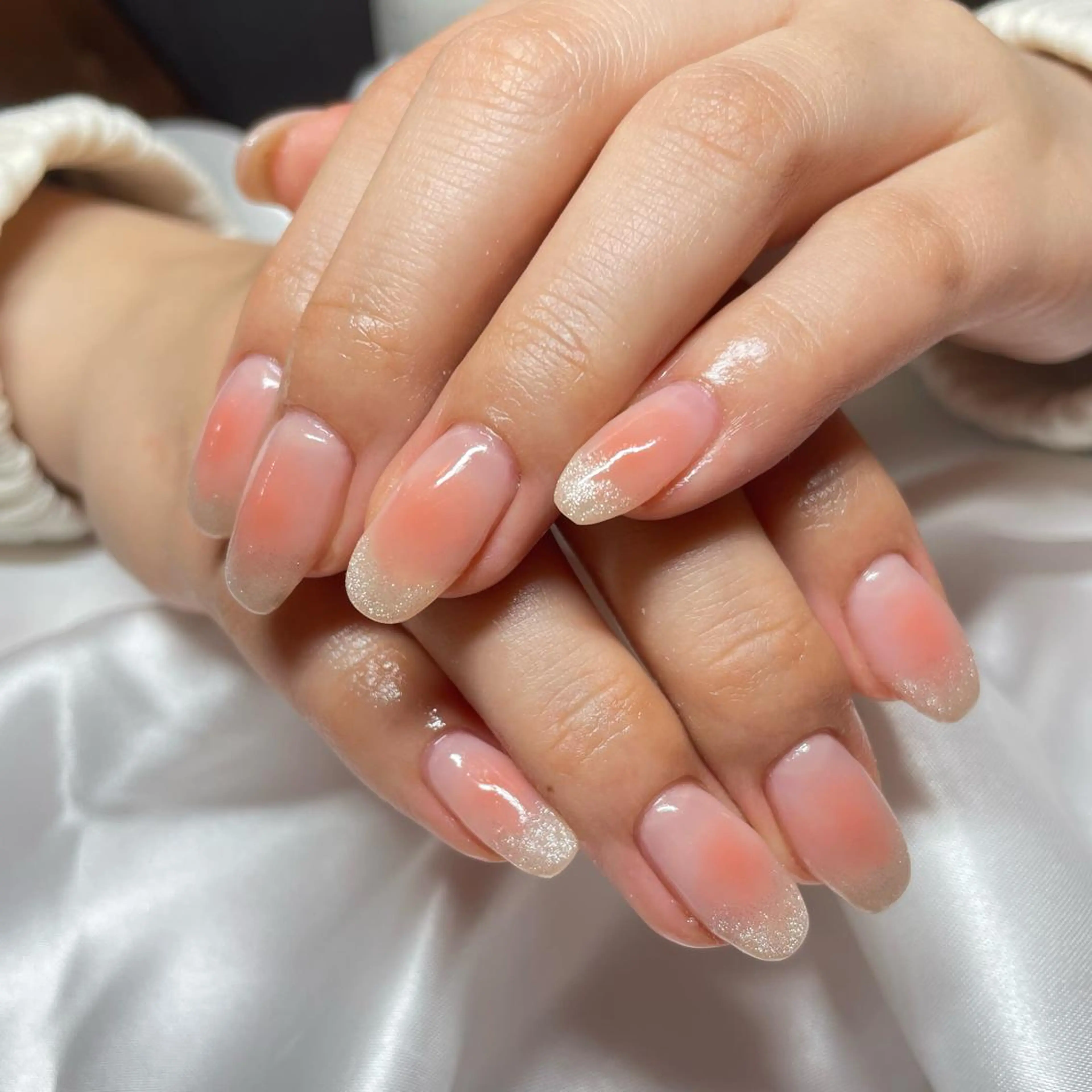 ネイル チークネイル nailsalon miiのネイルデザイン