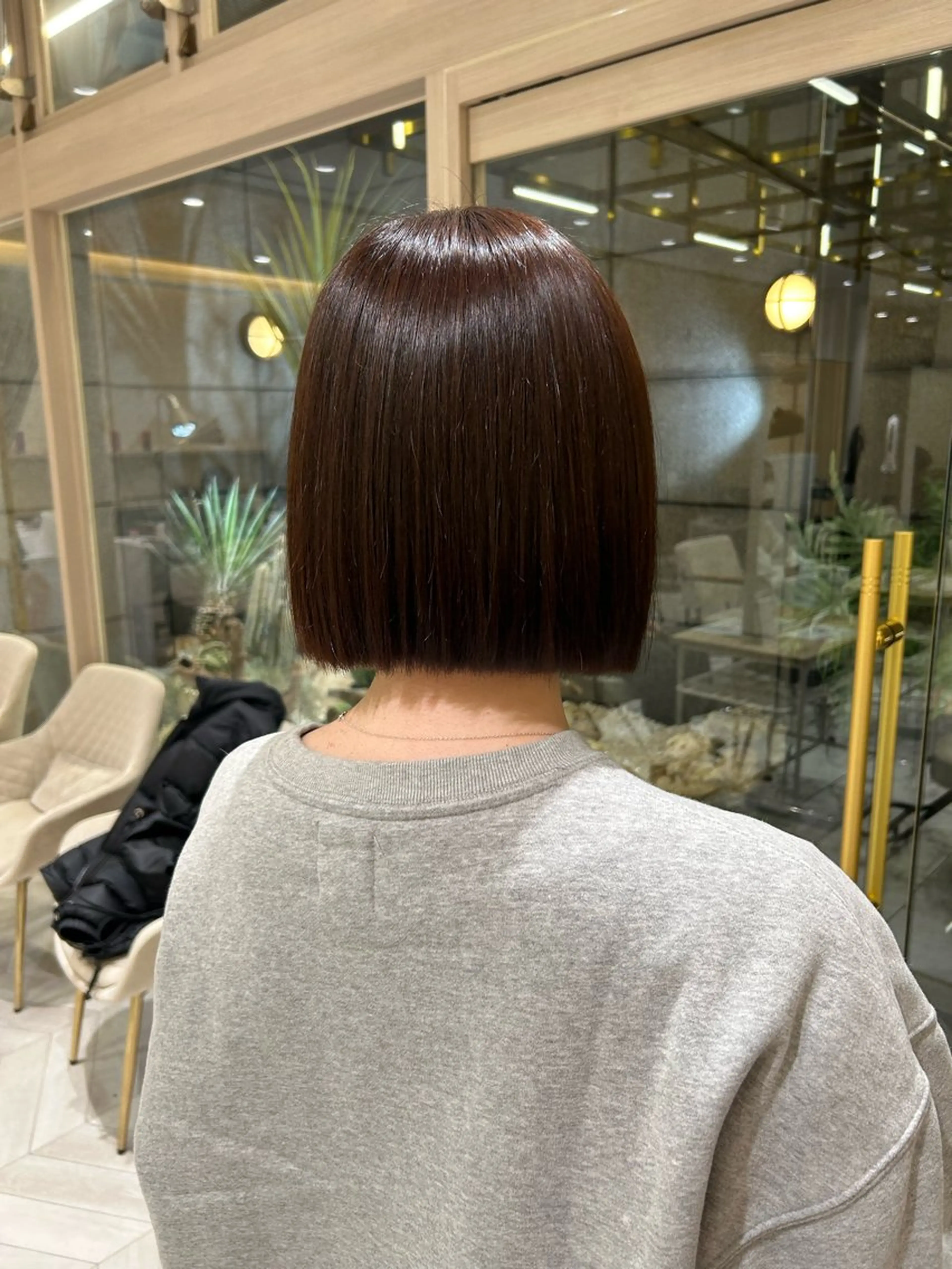 『U24』💖🇰🇷今流行りのぷつんボブとカット🫧🖤の写真