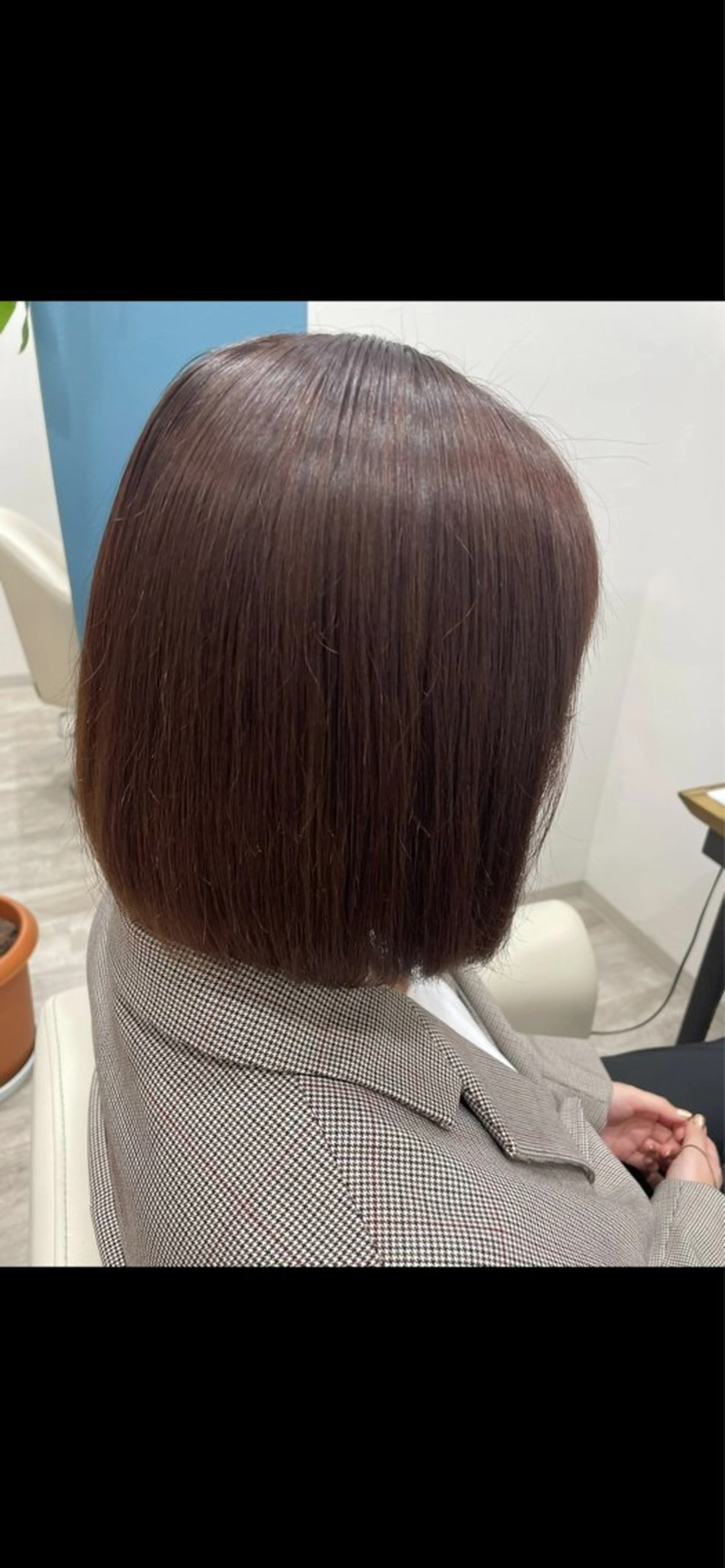 ショート カラー ブラウンカラー ピンクカラー ピンクブラウン ボブ Regarita【レガリタ】所属・小武海 俊太のヘアスタイル