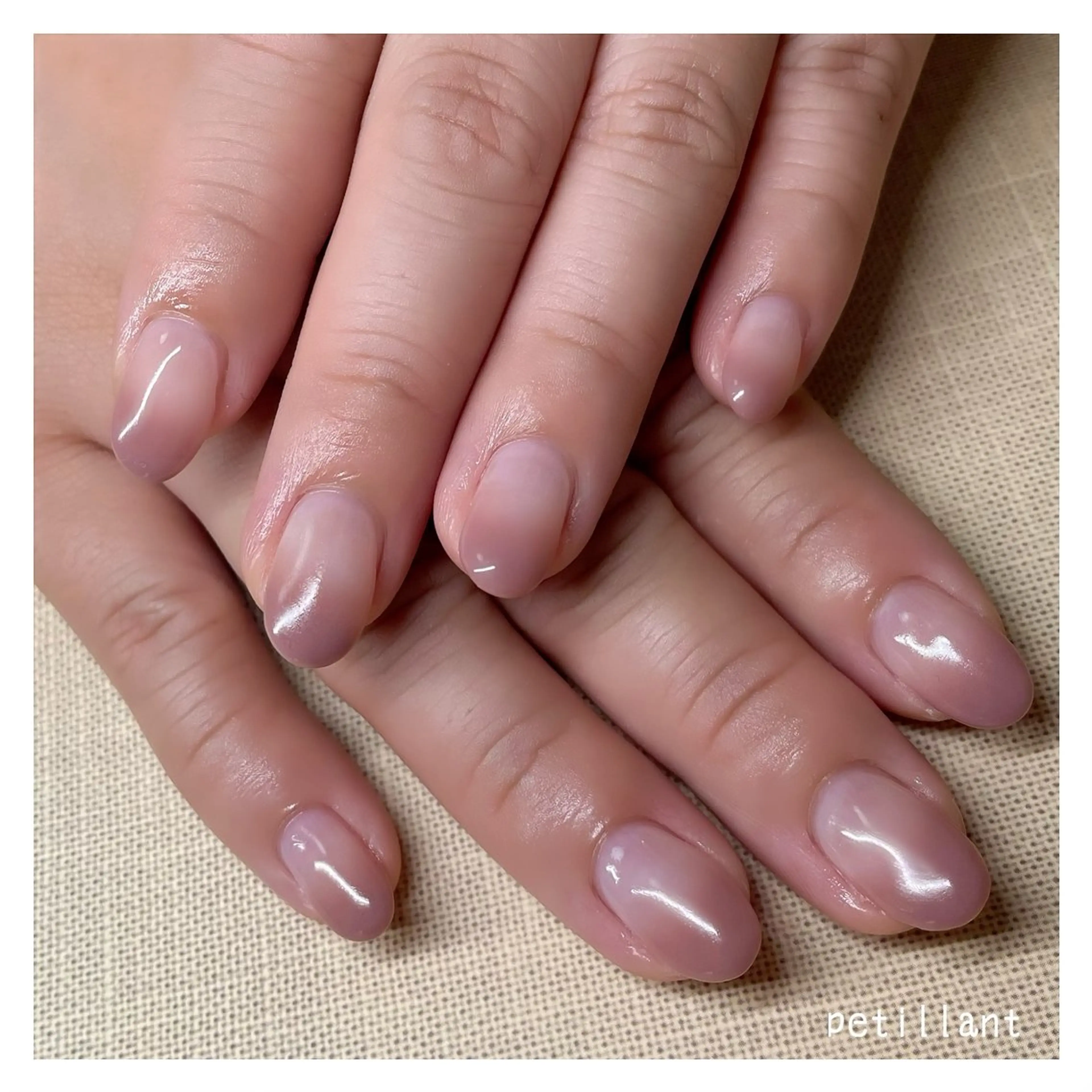 ネイル グラデーション ピンク nail salon petillantのネイルデザイン