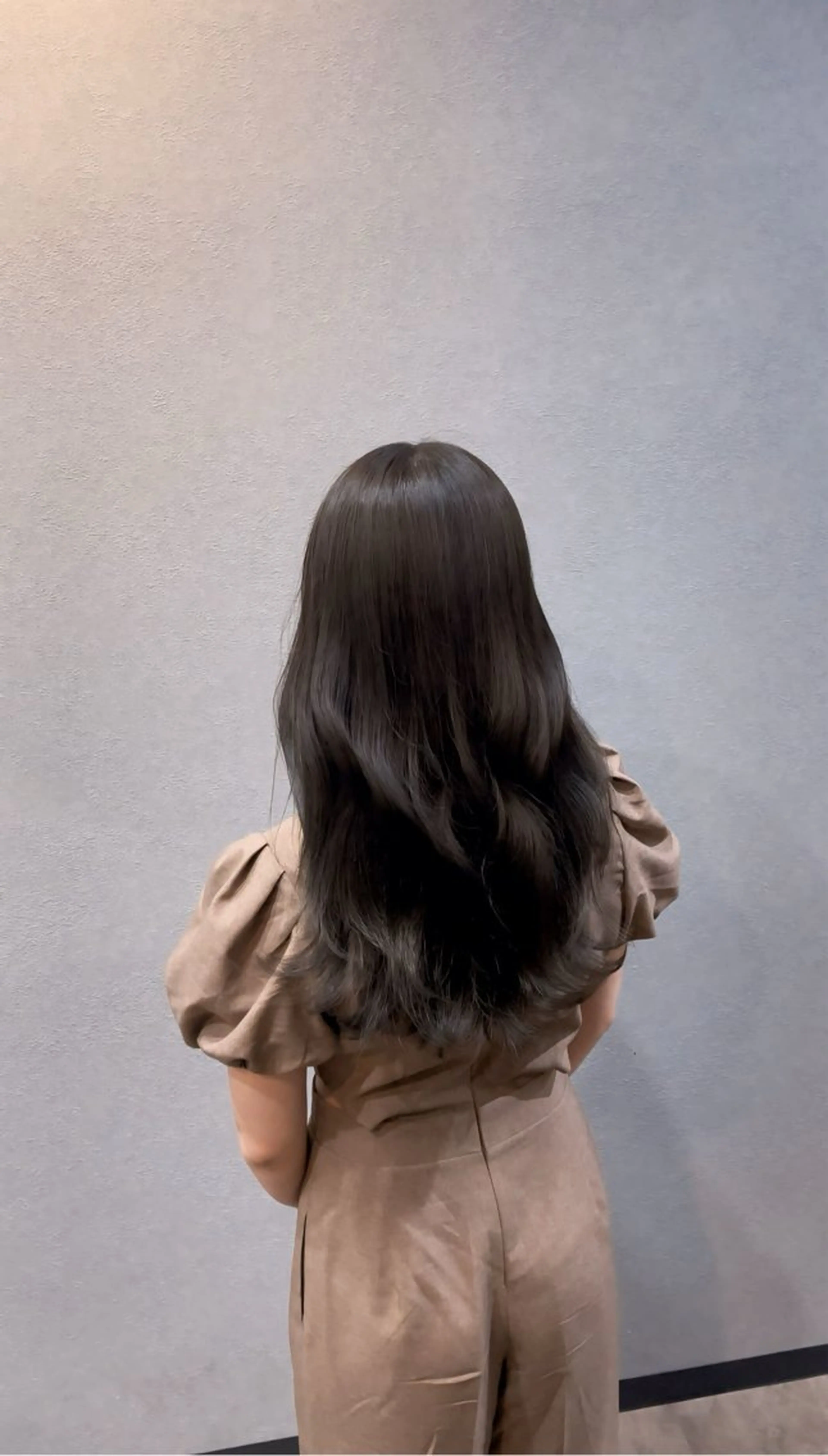 セミロング カット ヘアカラー トリートメント 朝5分でキマる艶髪 /ヤマダのヘアスタイル