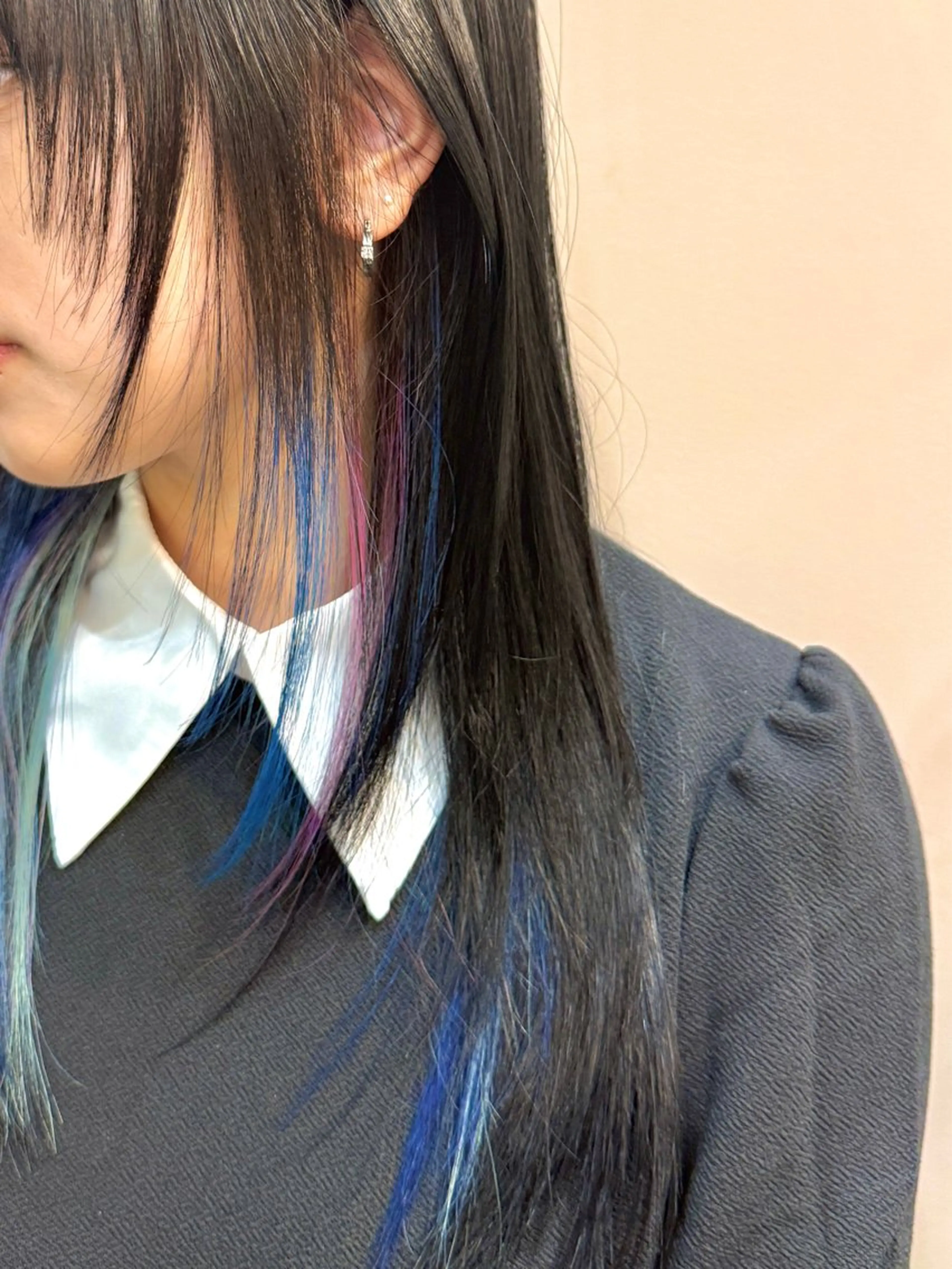 【ご新規様】初回限定50%off❣️デザインカラー🌈((ミディアムまでの写真