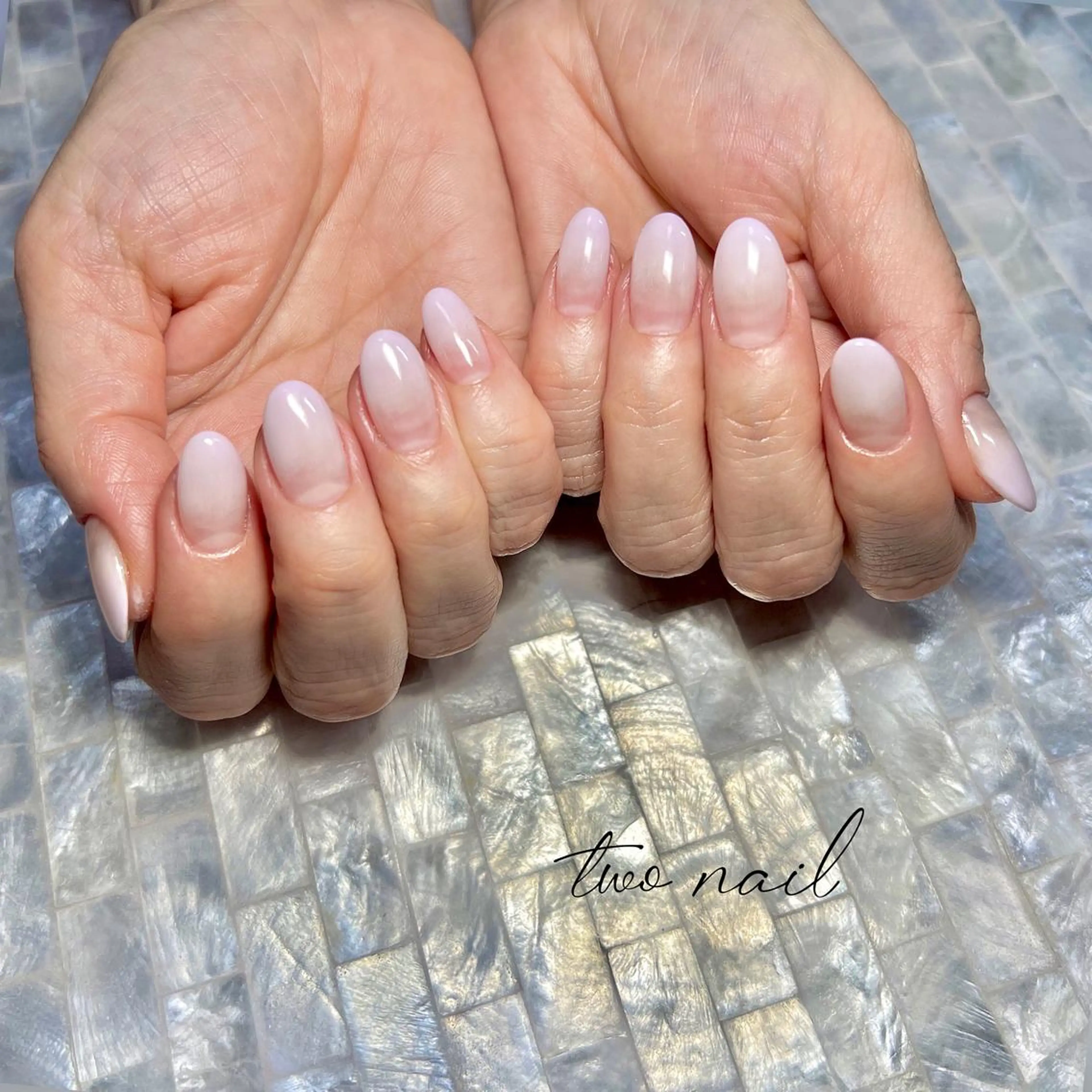 ネイル アートネイル フットネイル ハート ニュアンスネイル オフィスネイル ハンドネイル two nailのネイルデザイン