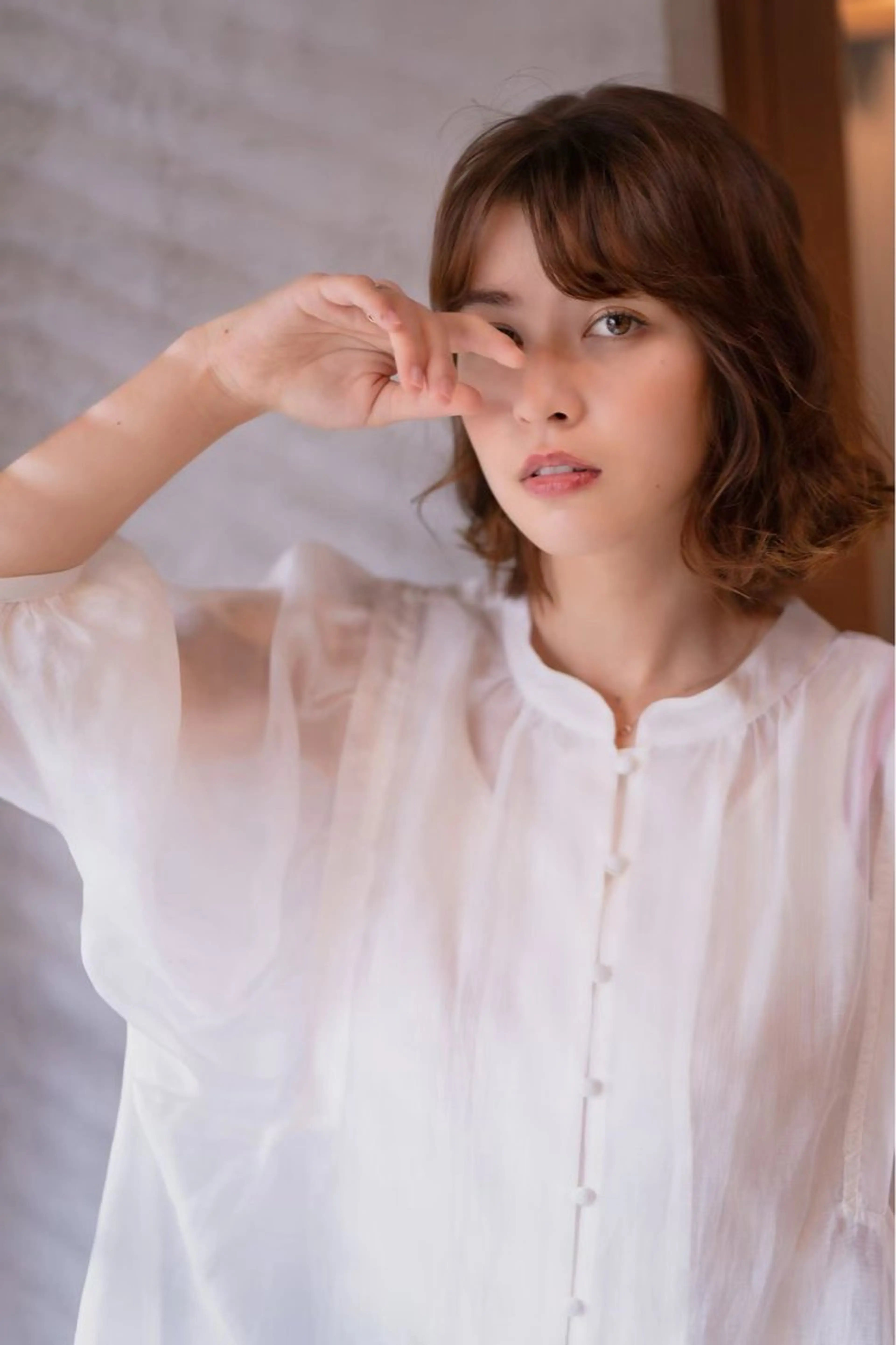 ミディアム カラー trip kano.のヘアスタイル