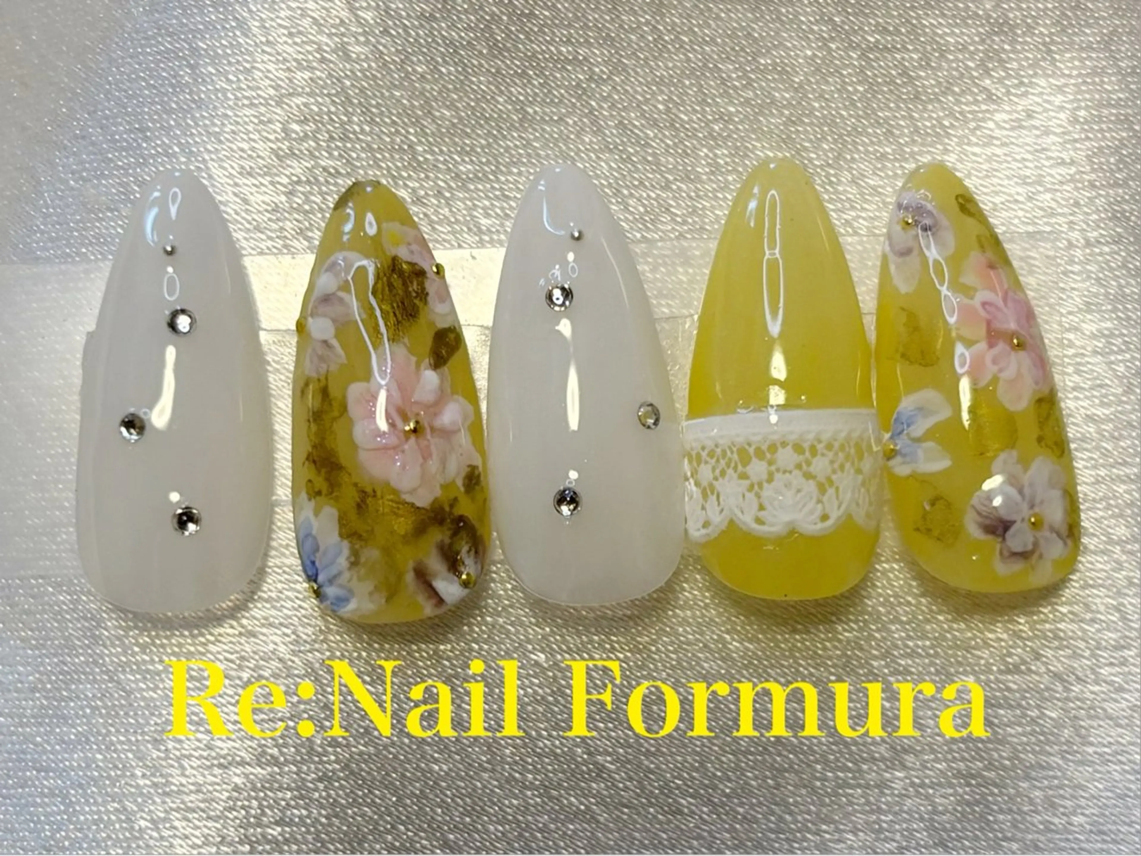 ミディアム ハンドネイル kido chieのネイルデザイン