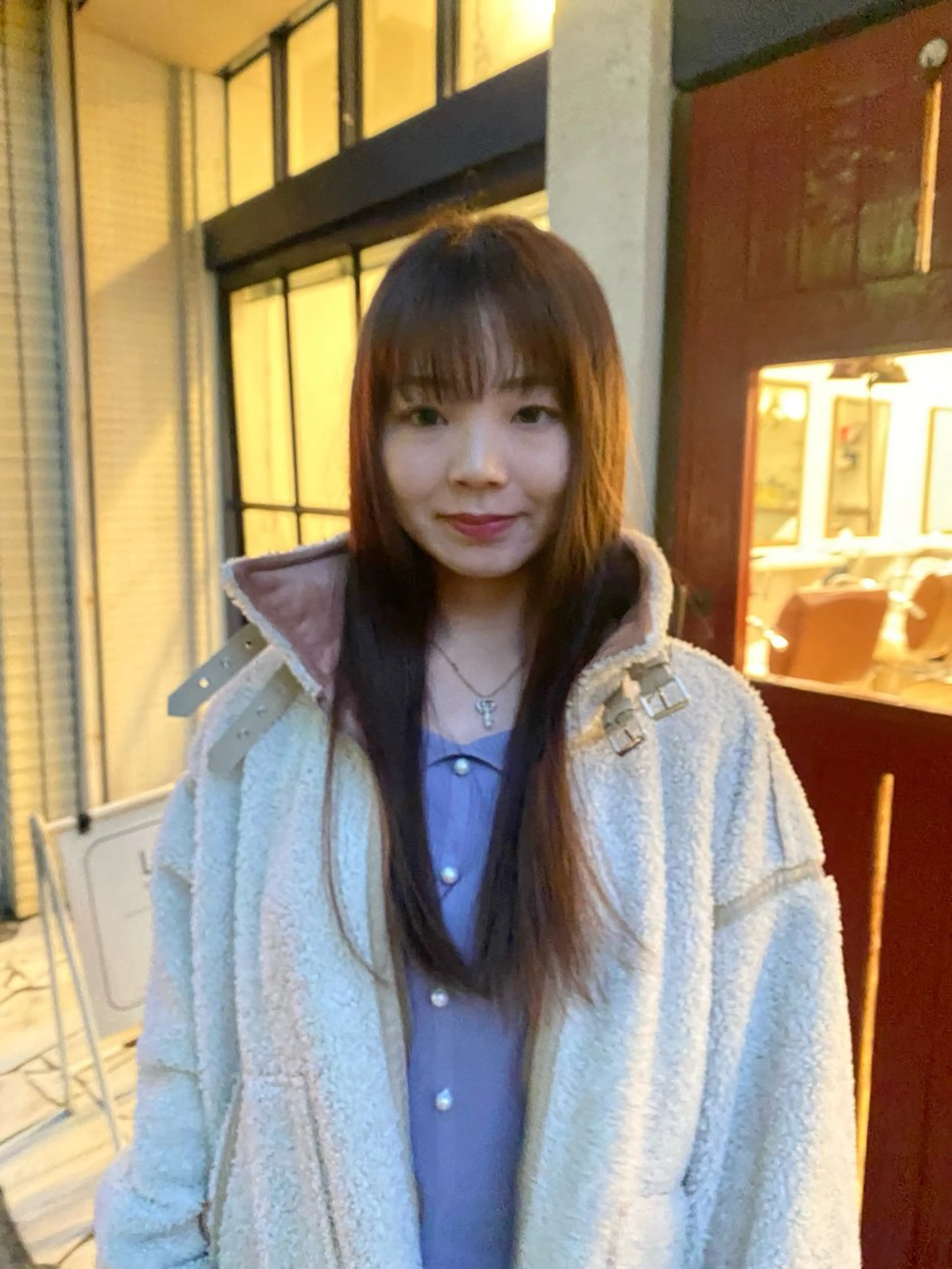 ロング カラー カット ヘアカラー ソノダ リコのヘアスタイル