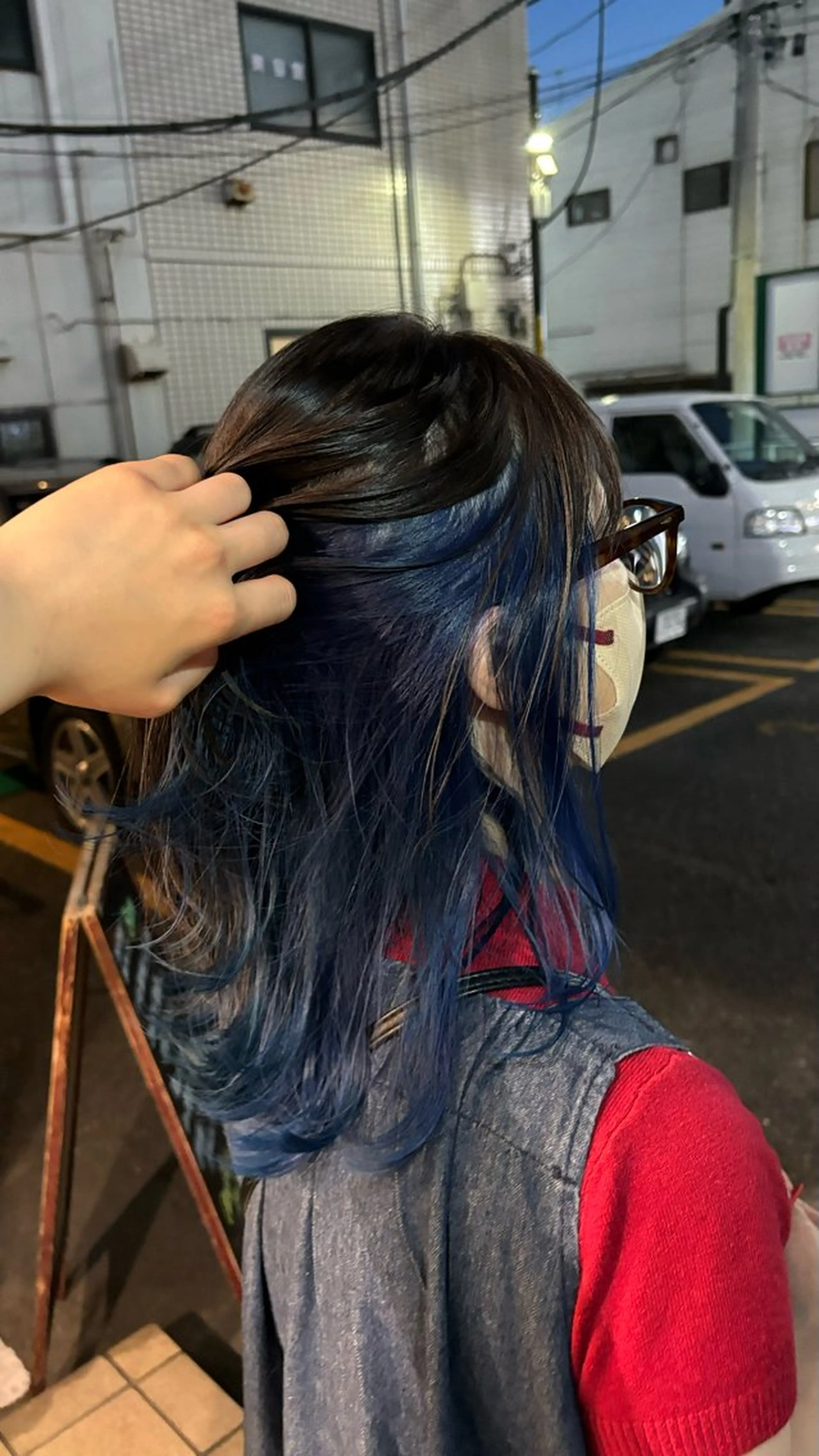 ミディアム ヘアカラー 🎀ハイトーン/ 艶カラー/夕月🎀のヘアスタイル