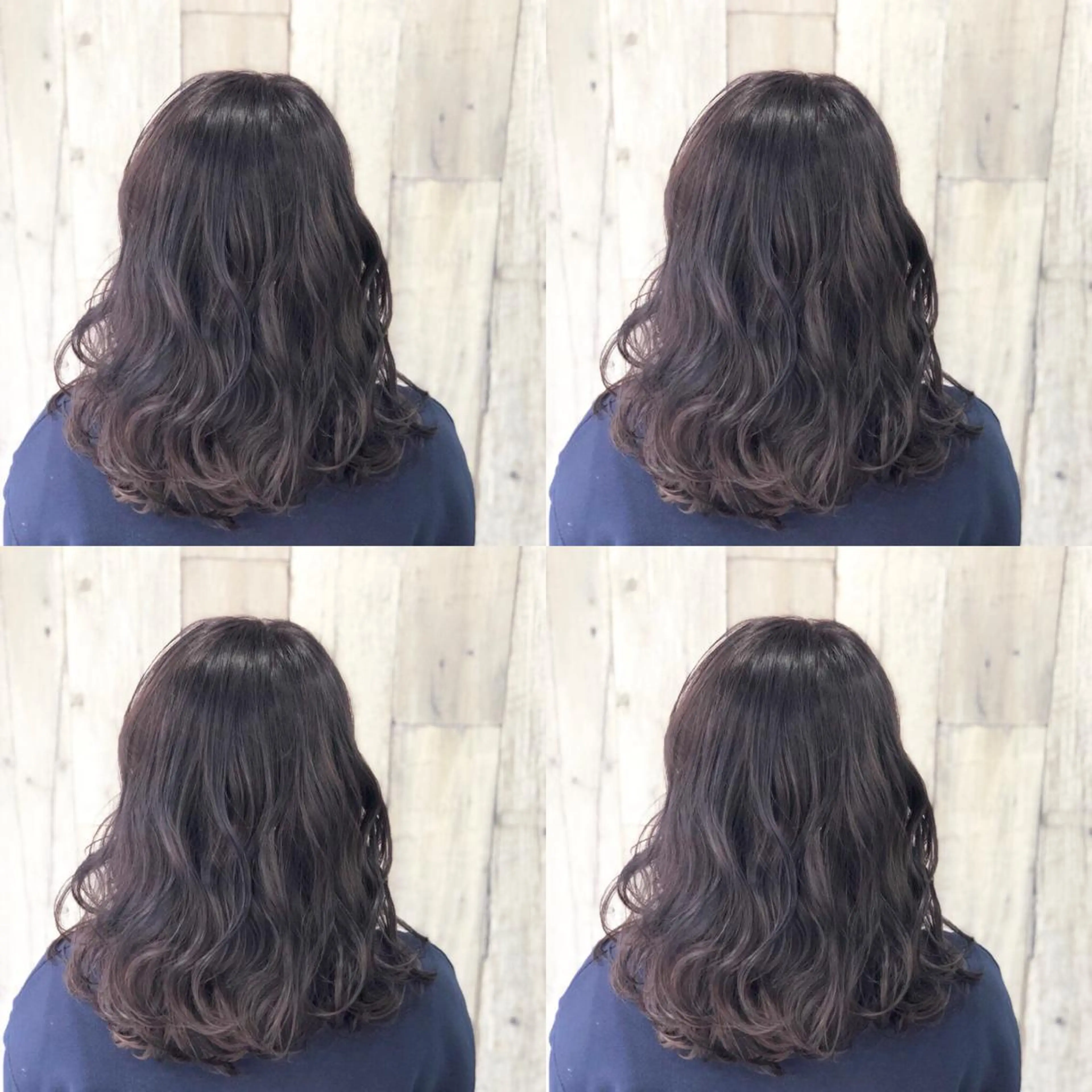 セミロング アッシュ 必ず笑顔で帰っていた だきます！安田祐貴のヘアスタイル