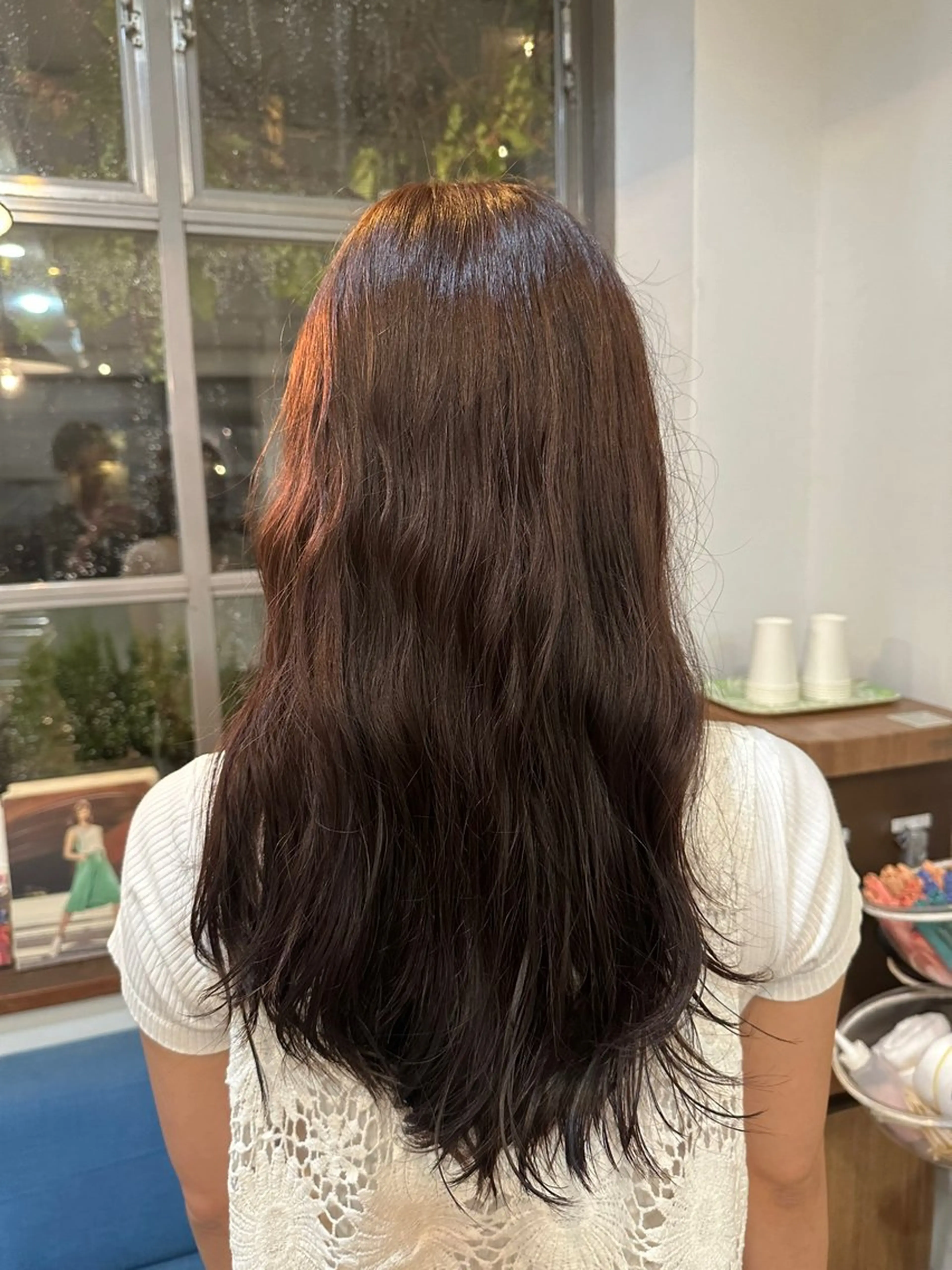 ロング カラー 赤坂 柊誠のヘアスタイル